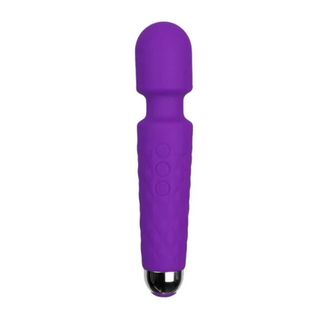 Aura Personal Mini Portable Wand Massager - Cordless Handheld Massager for Deep Tissue Relaxation and Muscle Pain Relief