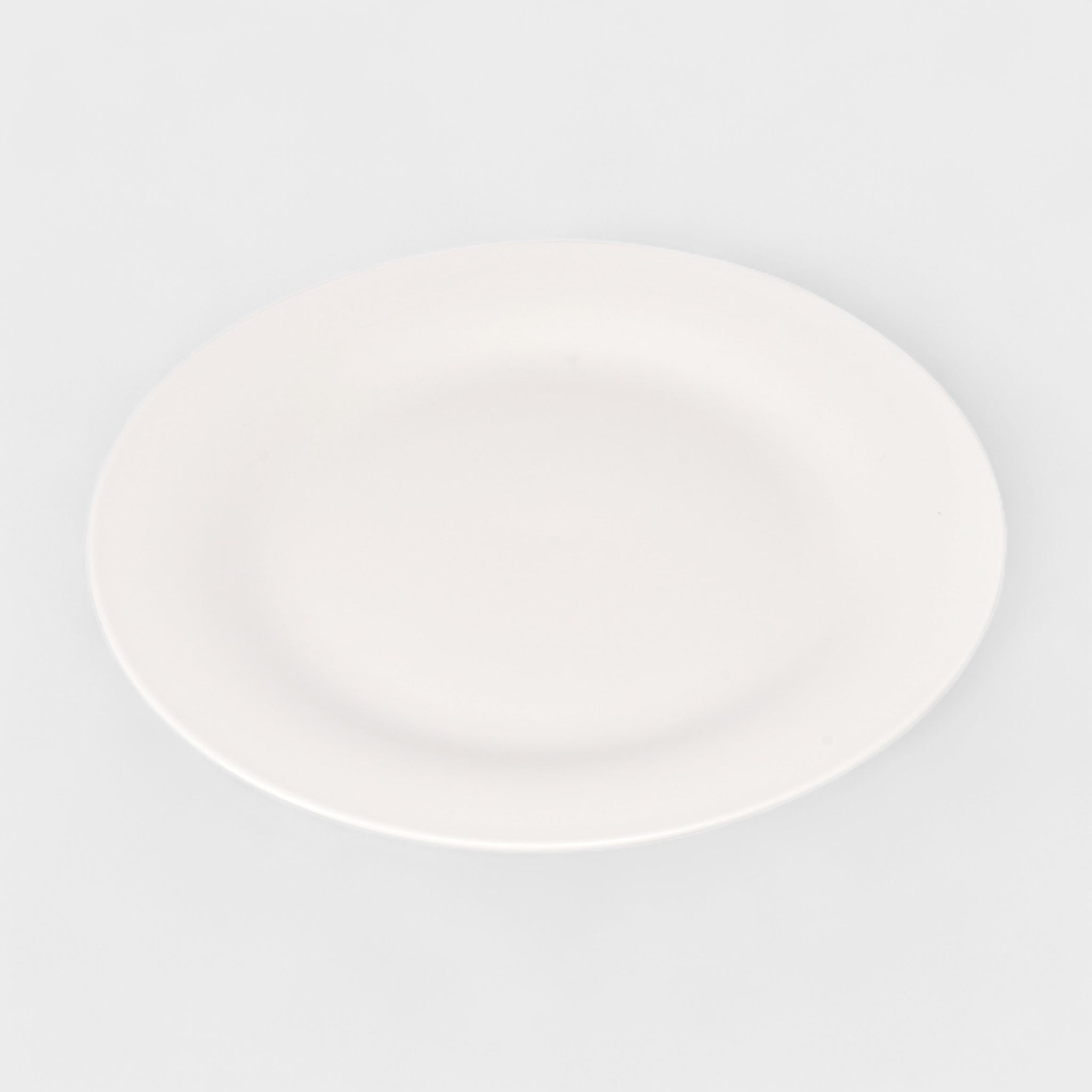Orly Maison 8-Piece Dinner Plate Set - White Modern Stoneware Plates - 10.5"