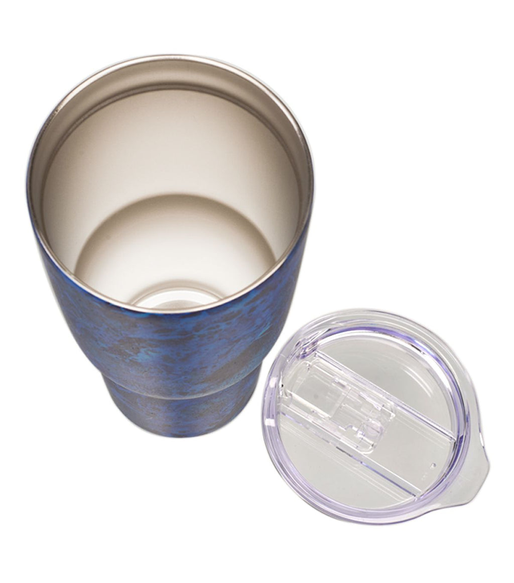 Realtree 30oz Stainless Steel Double Wall Vacuum Sealed Tumbler with Push Lid