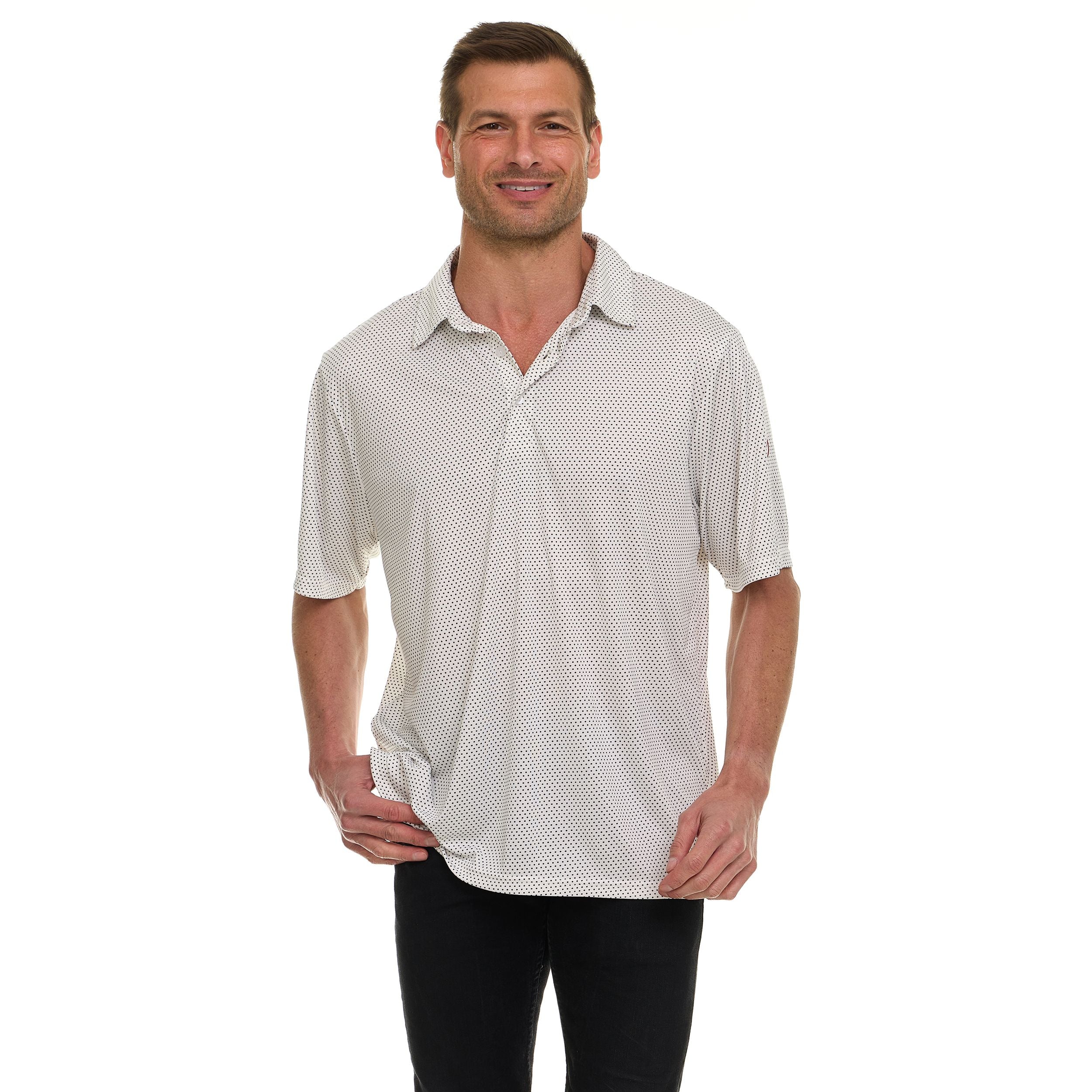 Canada Weather Gear Men's Performance Polo Shirt – Moisture-Wicking, Lightweight & Breathable Golf or Casual Shirt