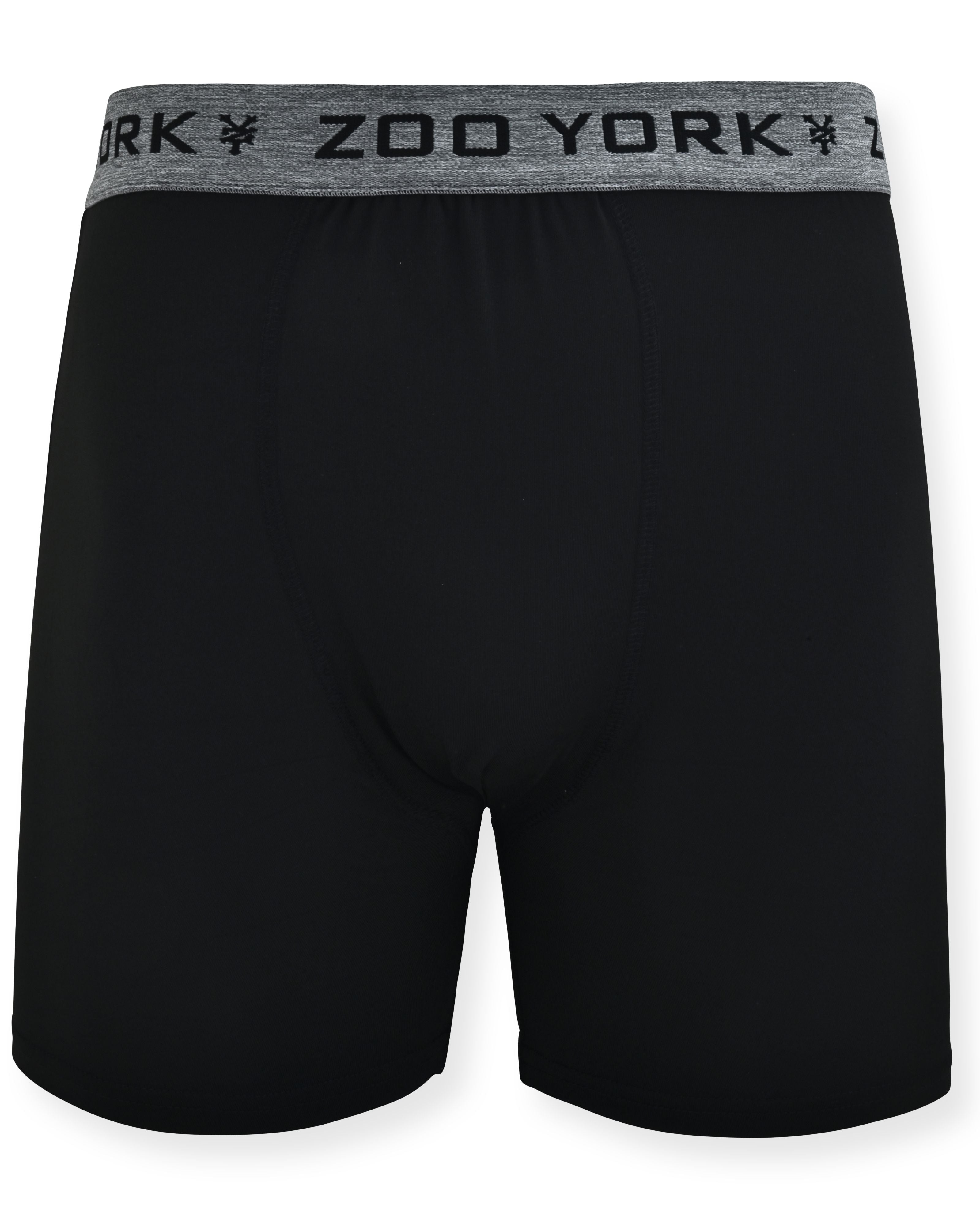 Zoo York Men's 4-Pack 360 Stretch Boxer Briefs - Printed & Solid Color Premium Underwear for Men