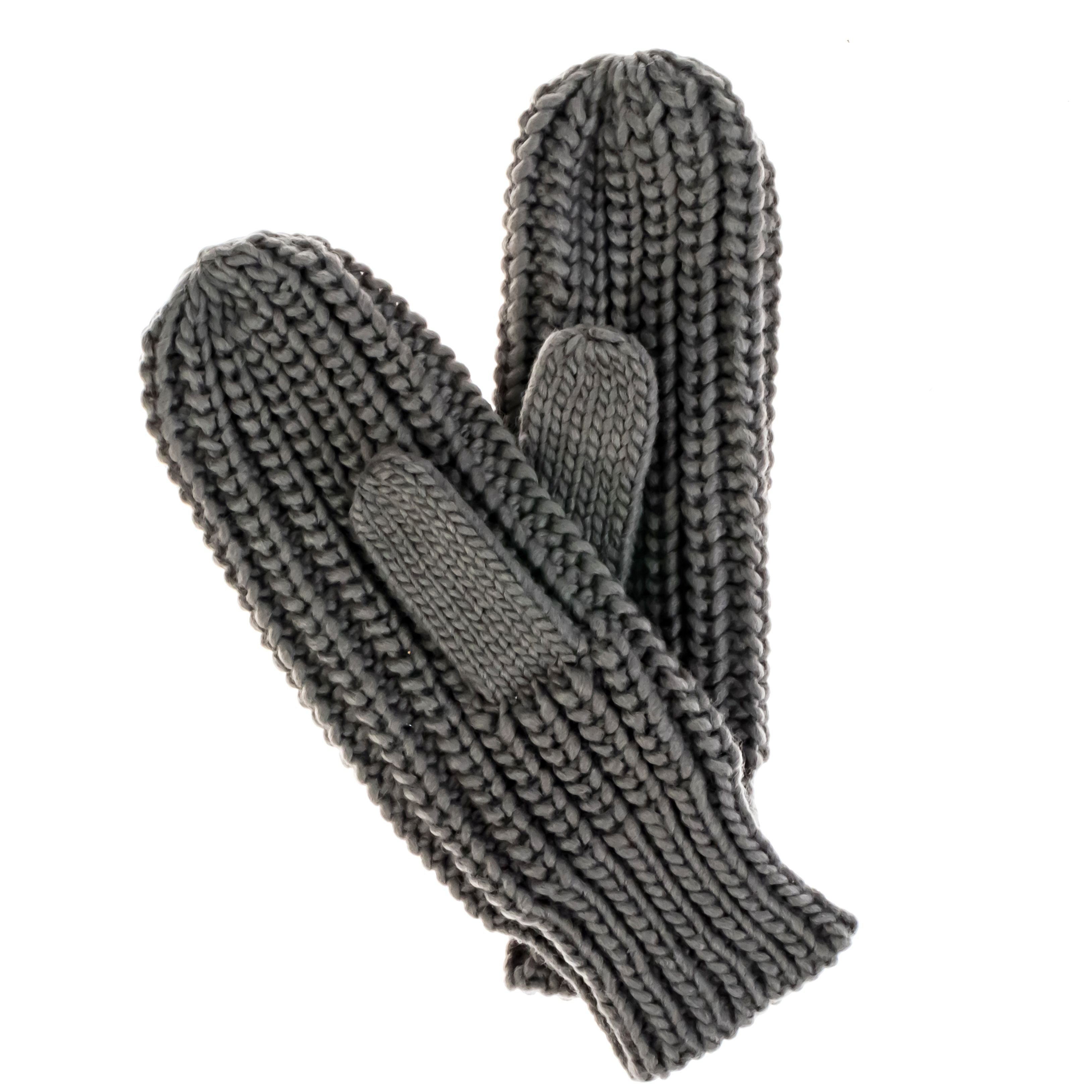 French Connection Women's Fashion Cable Knit Mittens For Winter