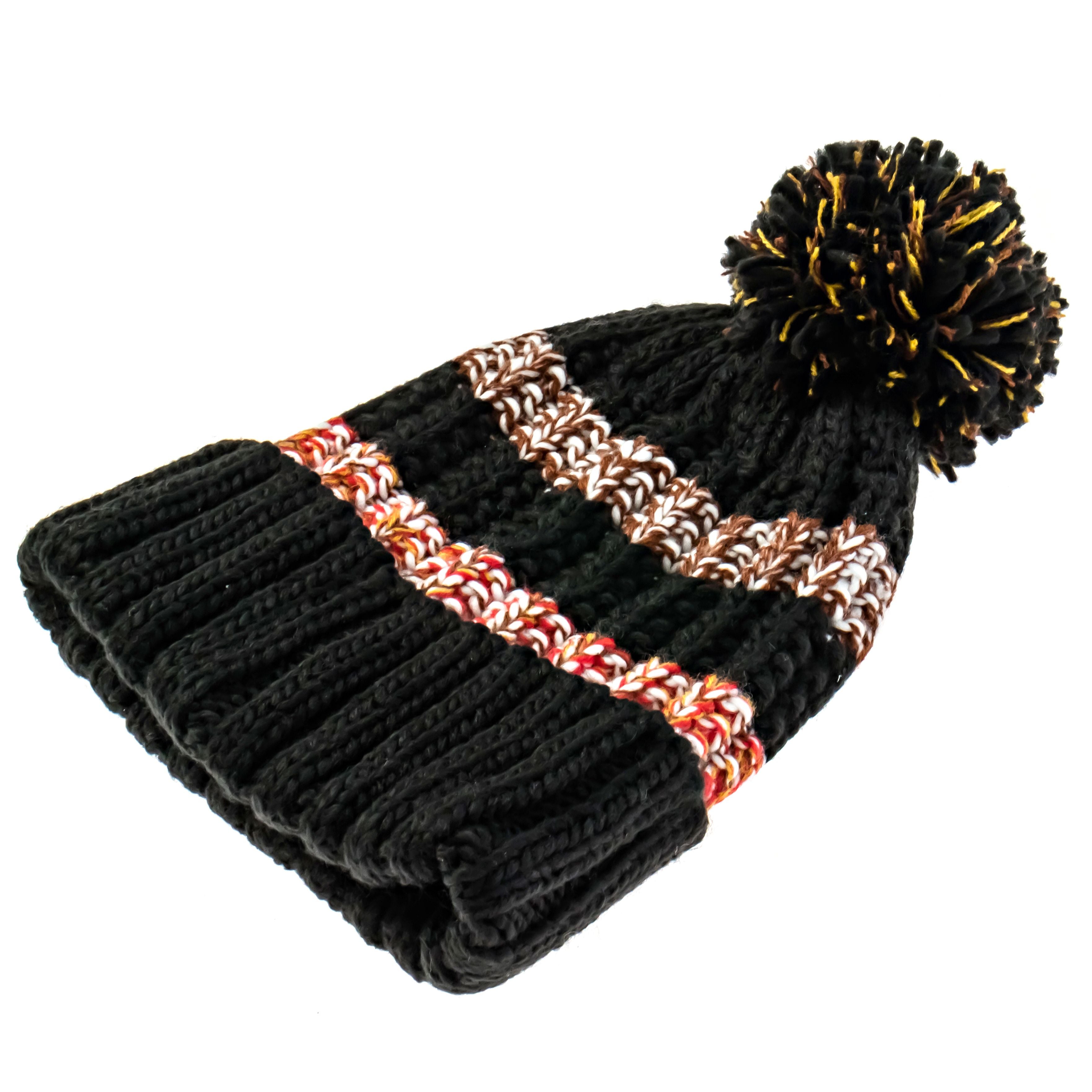 French Connection Cozy and Stylish Pom Pom Beanie