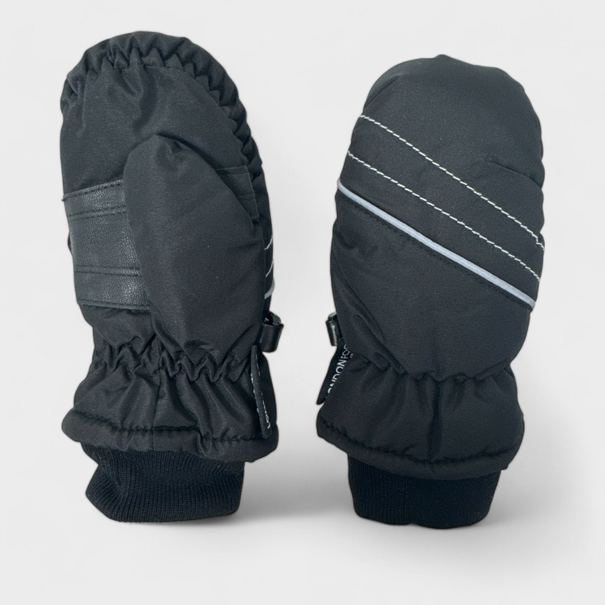 London Fog Ski Mittens for Boys  -  Warm Winter Mittens -  Insulated and Waterproof Gloves for Cold Weather
