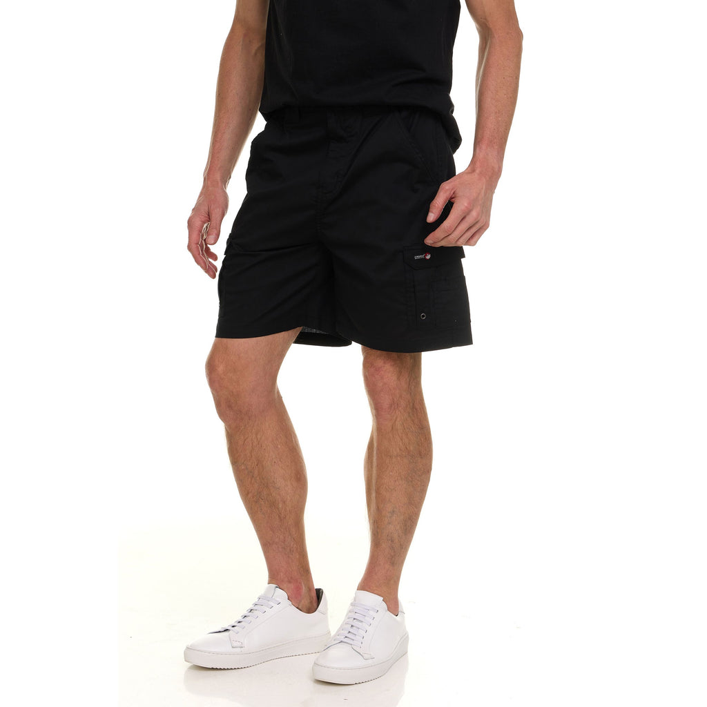 Canada Weather Gear Men’s Cargo Shorts – Relaxed Fit with Utility Pockets & Elastic Waistband – Lightweight Summer Shorts