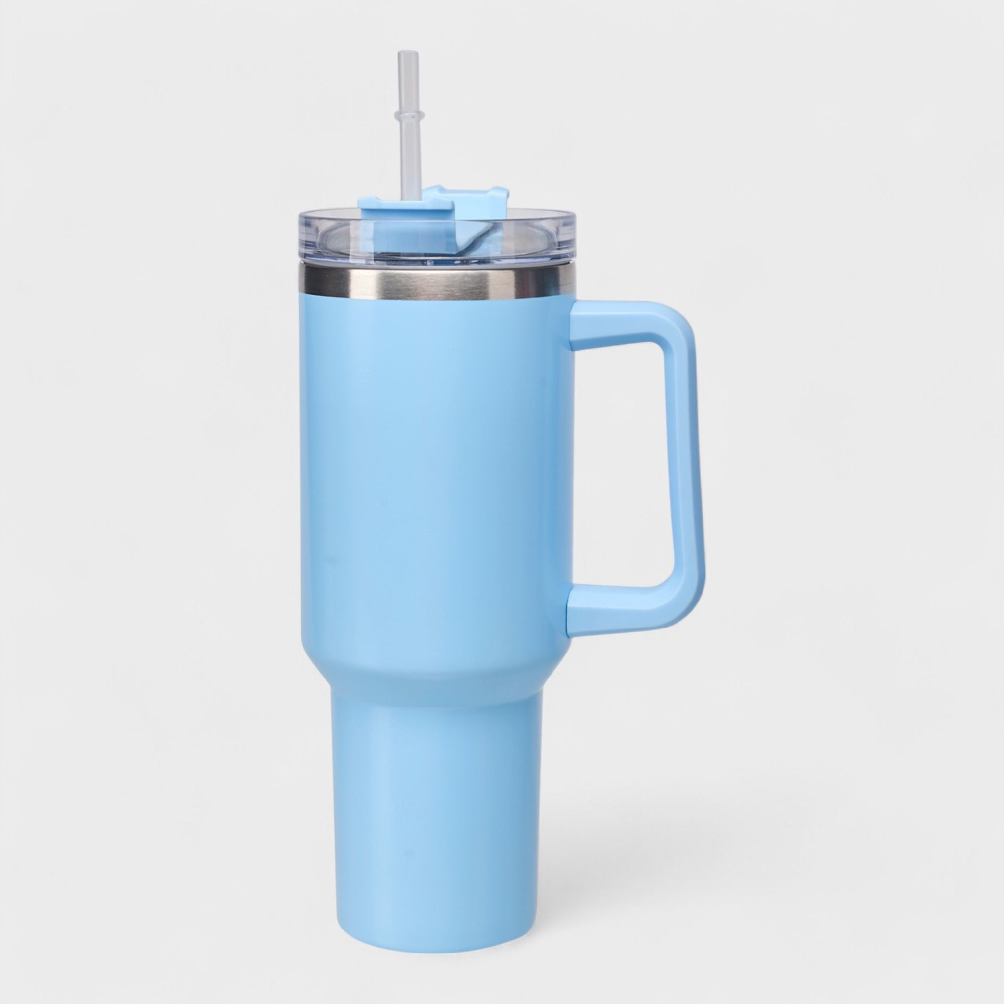 Orly Maison - 40oz Stainless Steel Insulated Tumbler with Handle and Straw Lid