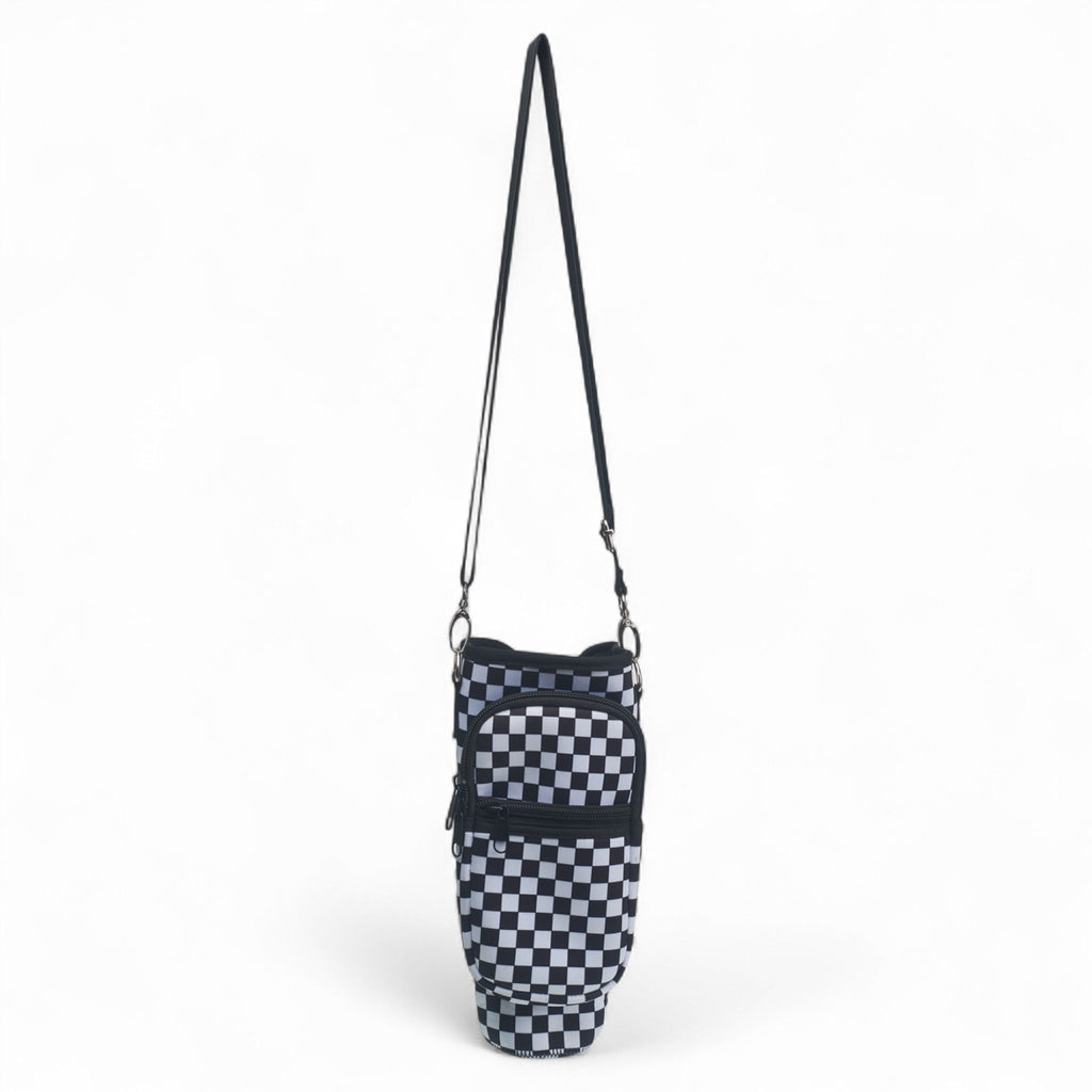 A Little Obsessed Neoprene Tumbler Holder Crossbody Bag with Pockets