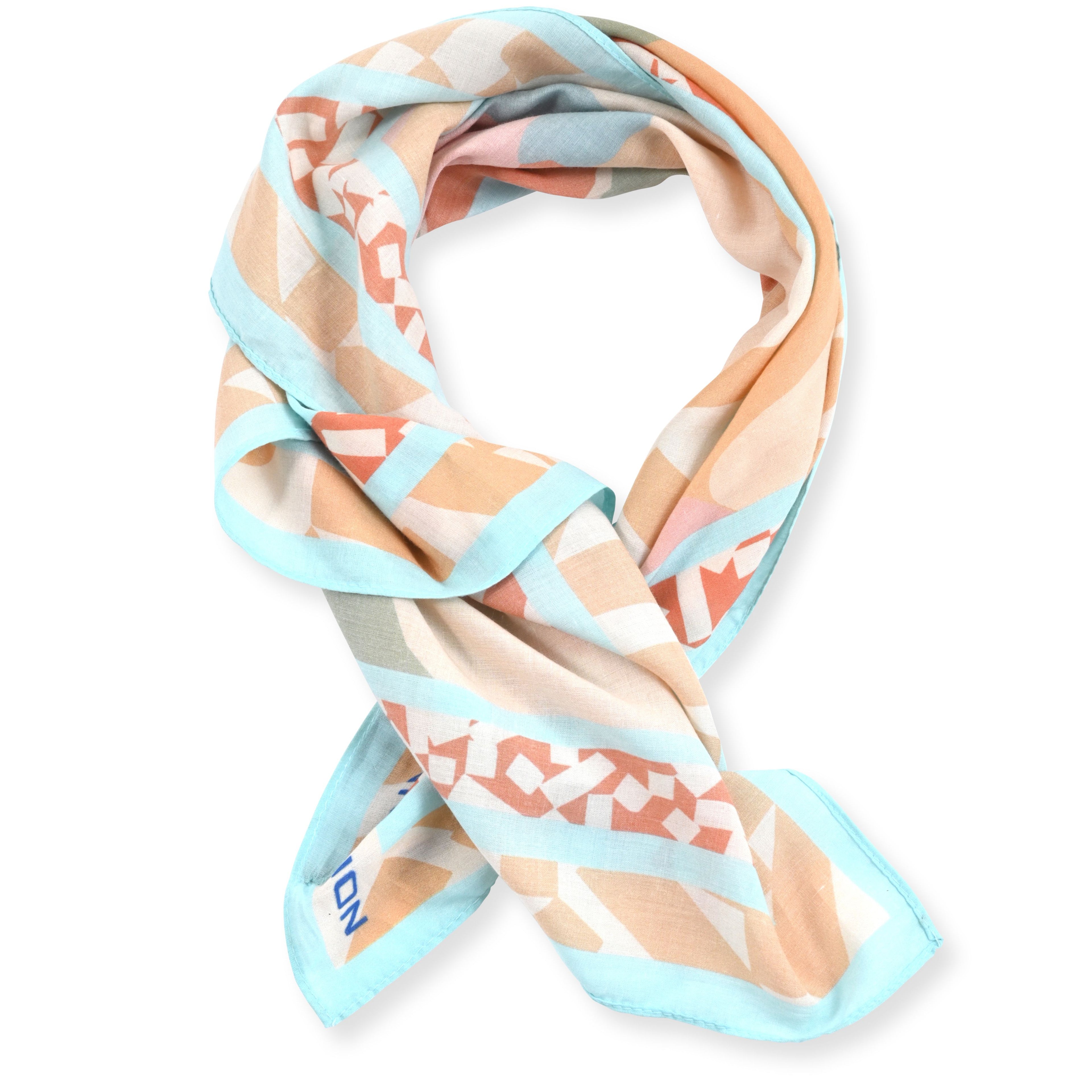 French Connection Women's Silk Scarf - Premium Silk Fabric and Fashion Styling As Shawl, Head Wrap, Bandana and Cover Up