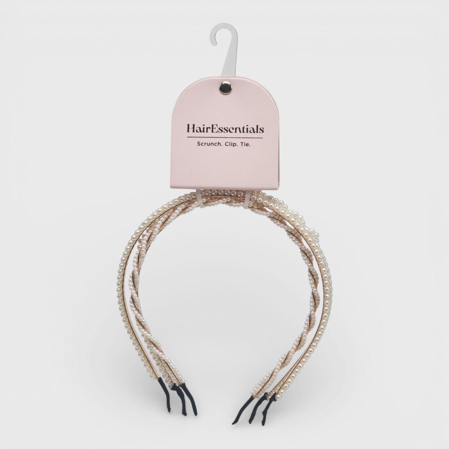 Hair Essentials 3pk Pearl Headbands