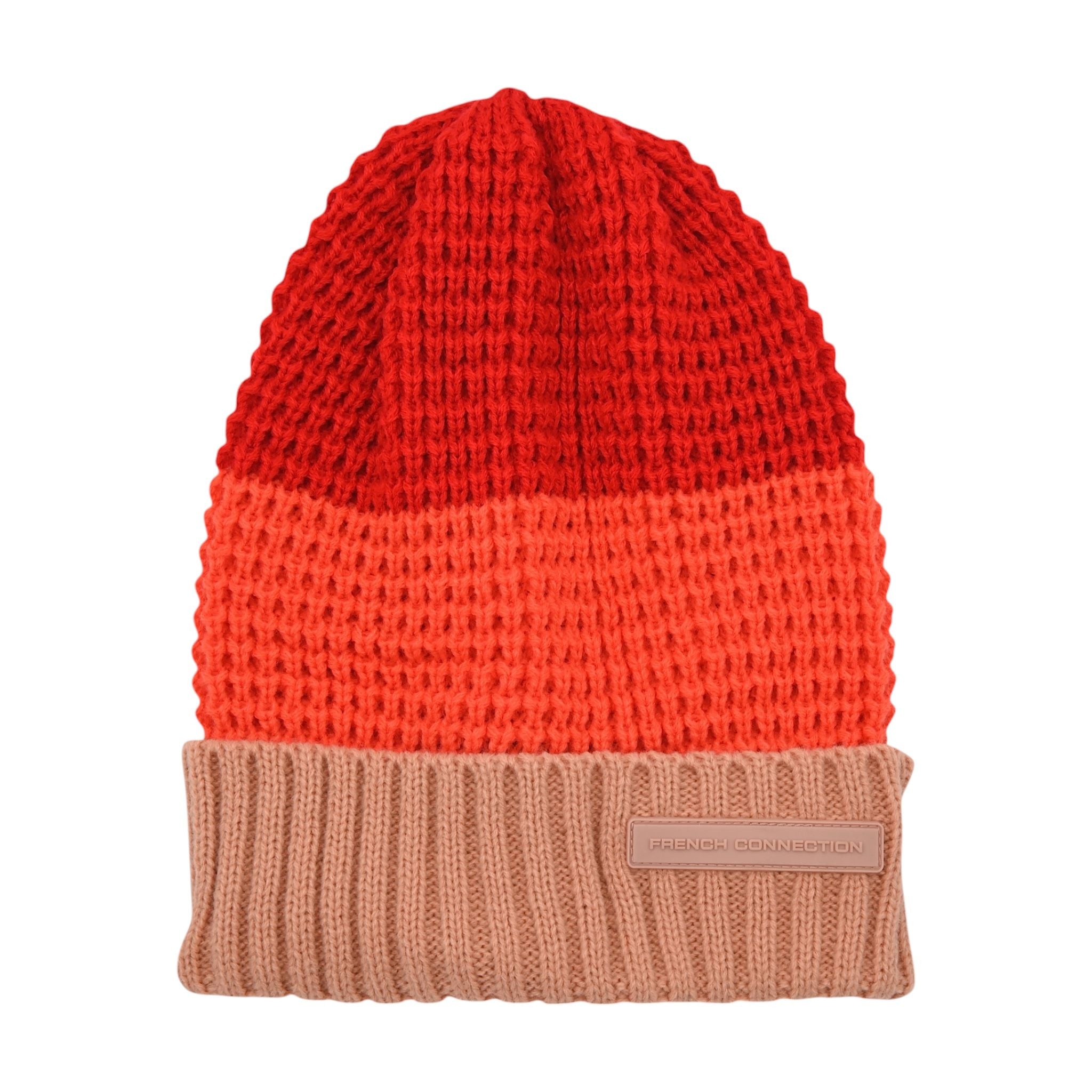 French Connection Women’s Winter Knit Hat & Scarf Set - Stylish Beanie & Cozy Matching Scarf