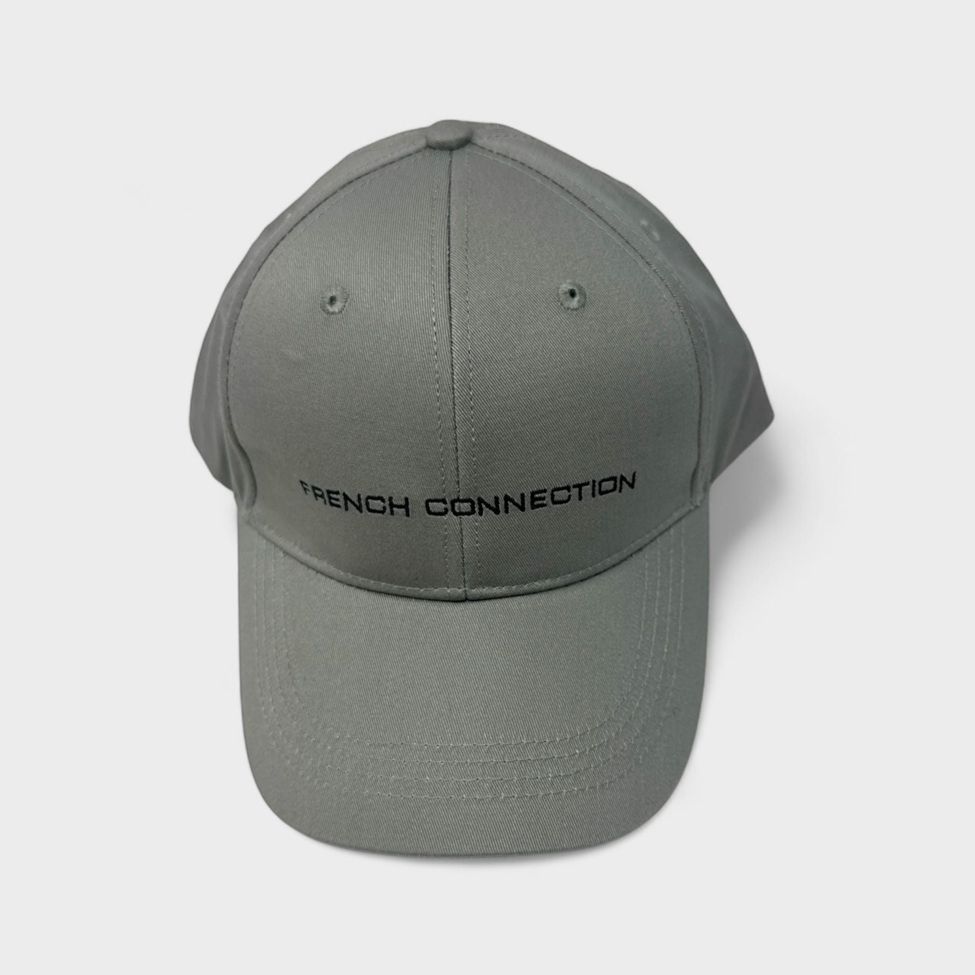 French Connection Baseball Cap - Classic Adjustable Hat for Men & Women, Grey