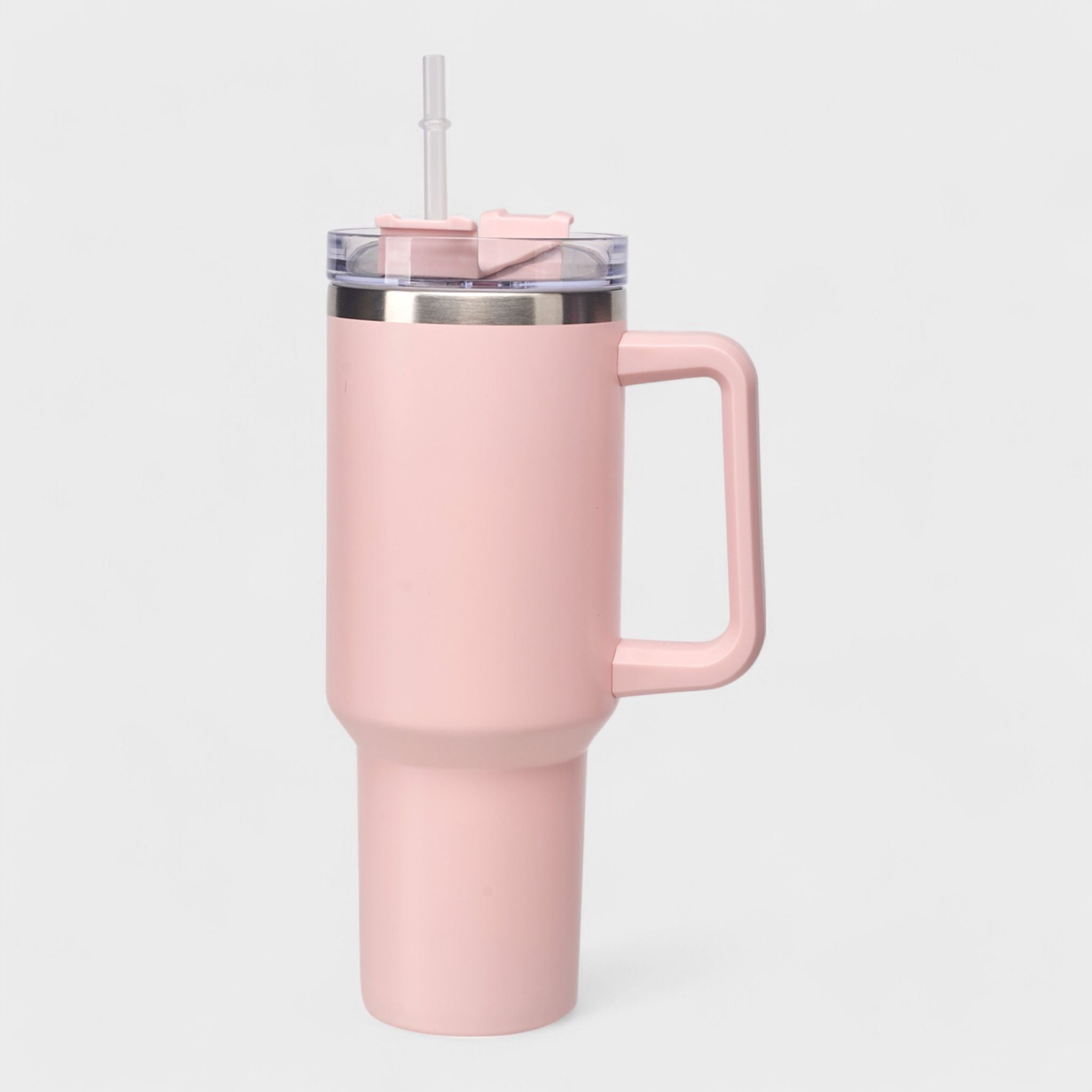 Orly Maison - 40oz Stainless Steel Insulated Tumbler with Handle and Straw Lid