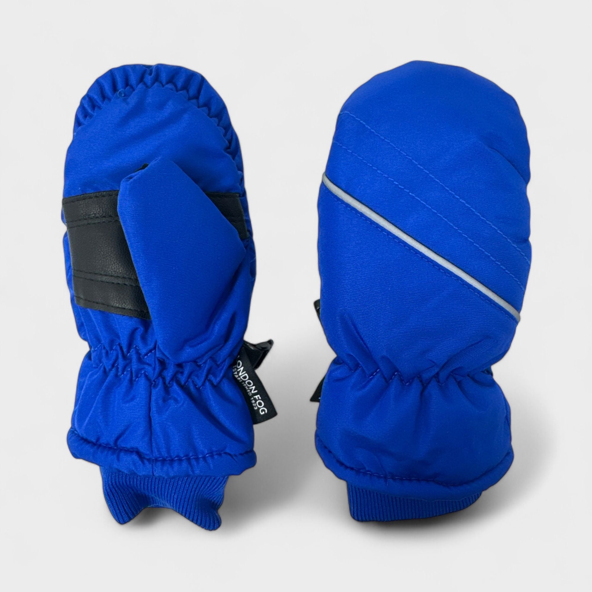 London Fog Ski Mittens for Boys  -  Warm Winter Mittens -  Insulated and Waterproof Gloves for Cold Weather