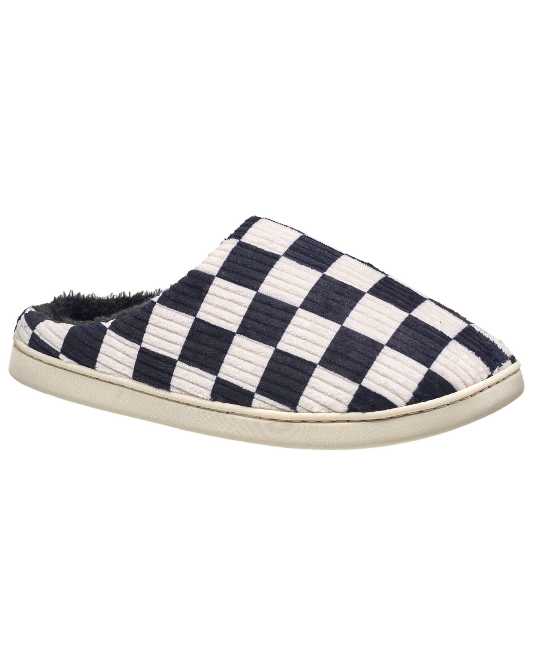 Aeropostale Men's Comfy Checkered Slippers with Cushioned Comfort