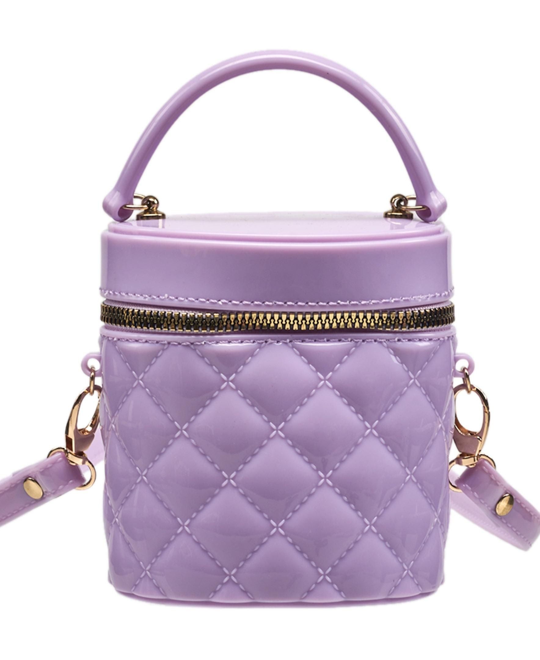 Willow & Ruby Kid's Mini Quilted Handbag - Crossbody Purse for Girls (Youth)