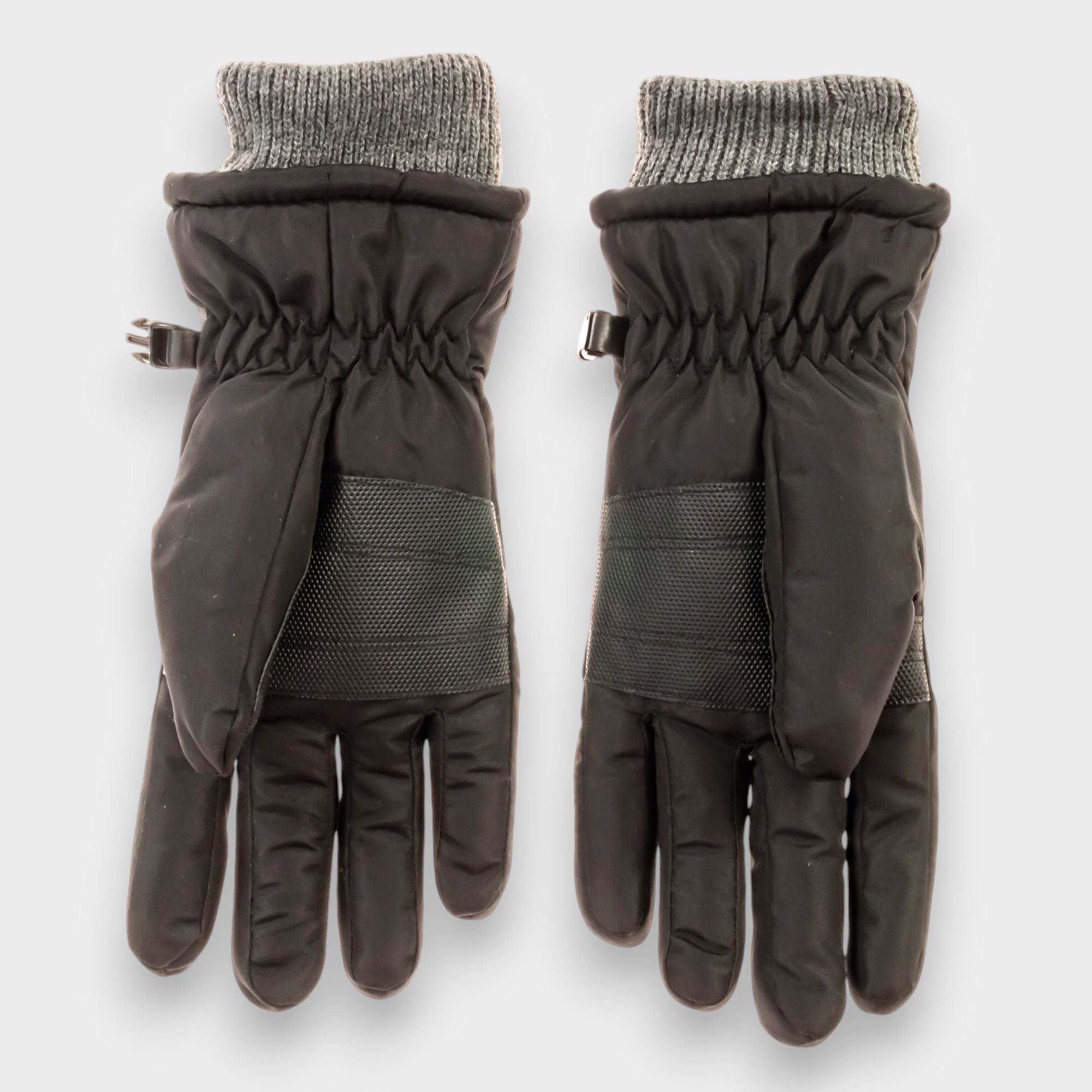 Canada Weather Gear Women's Ski Gloves – Water Resistant, Warm Knit Cuff Winter Gloves with Warmth Indicator for Cold Weather