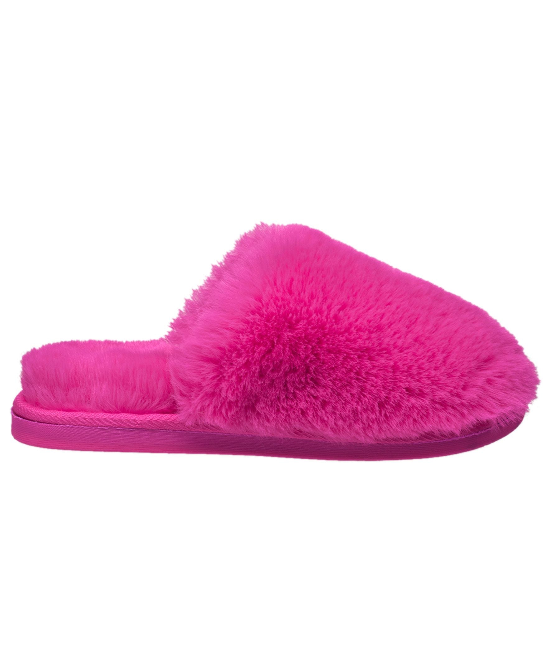 Aeropostale Women's Fuzzy Slippers with Cushioned Comfort