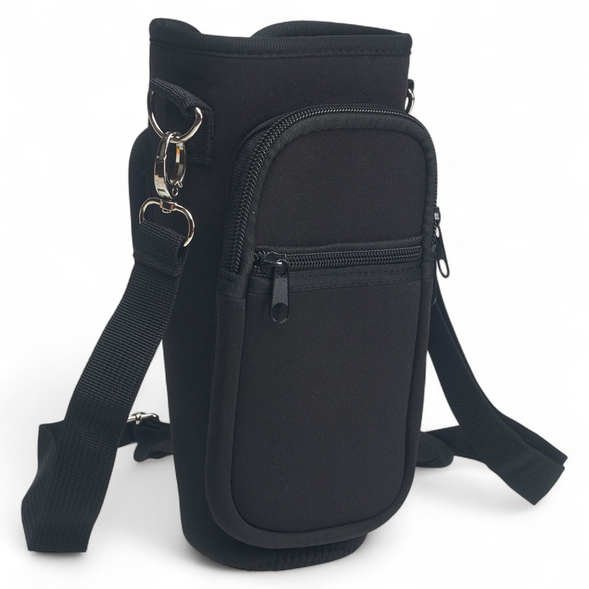 A Little Obsessed Neoprene Tumbler Holder Crossbody Bag with Pockets