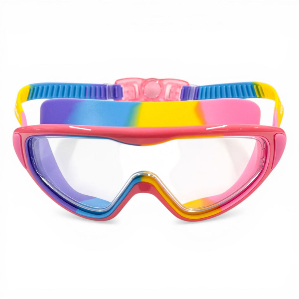 H2O Life Kids' Rainbow Swim Mask - Pink with Rainbow Accents
