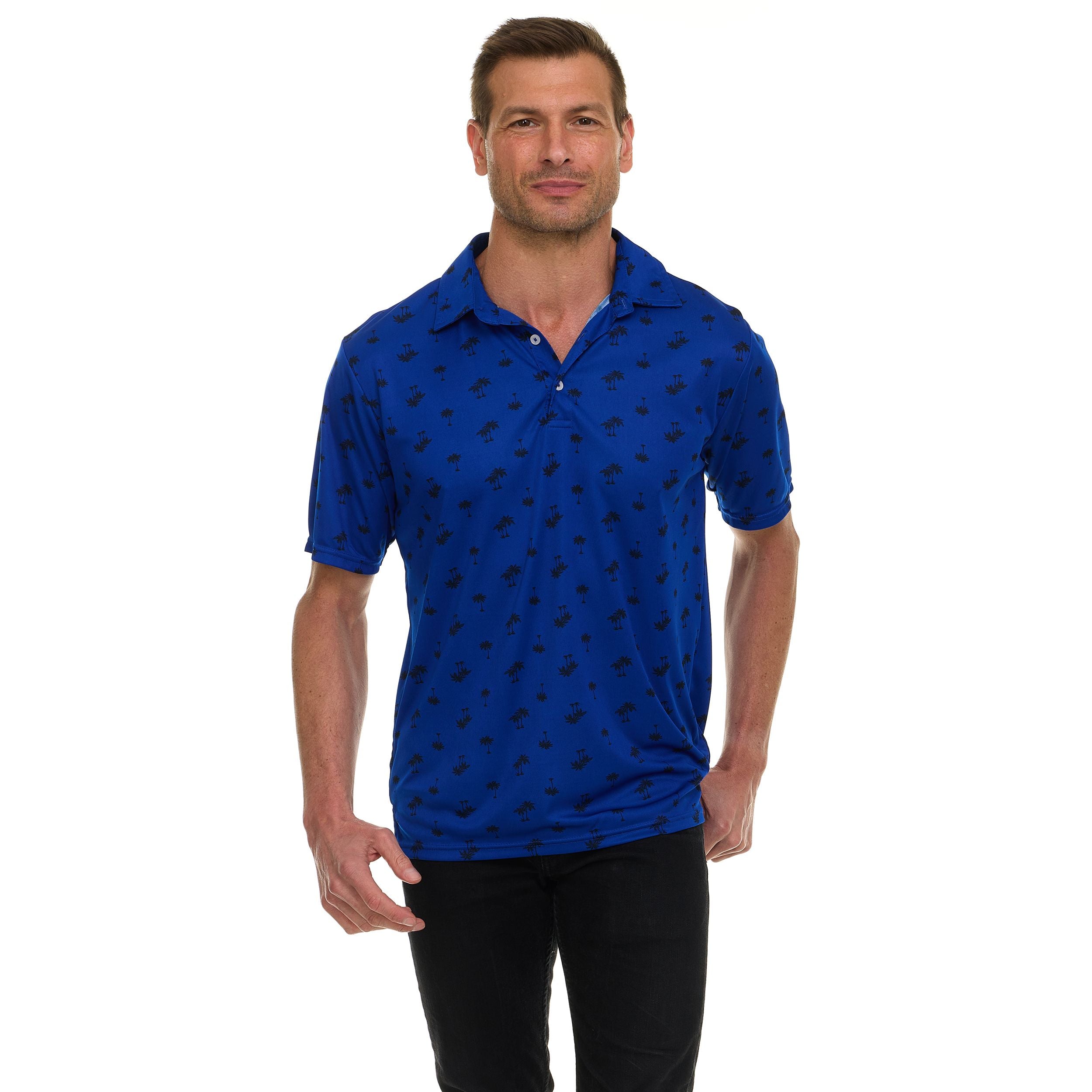 Canada Weather Gear Men's Performance Polo Shirt – Moisture-Wicking, Lightweight & Breathable Golf or Casual Shirt