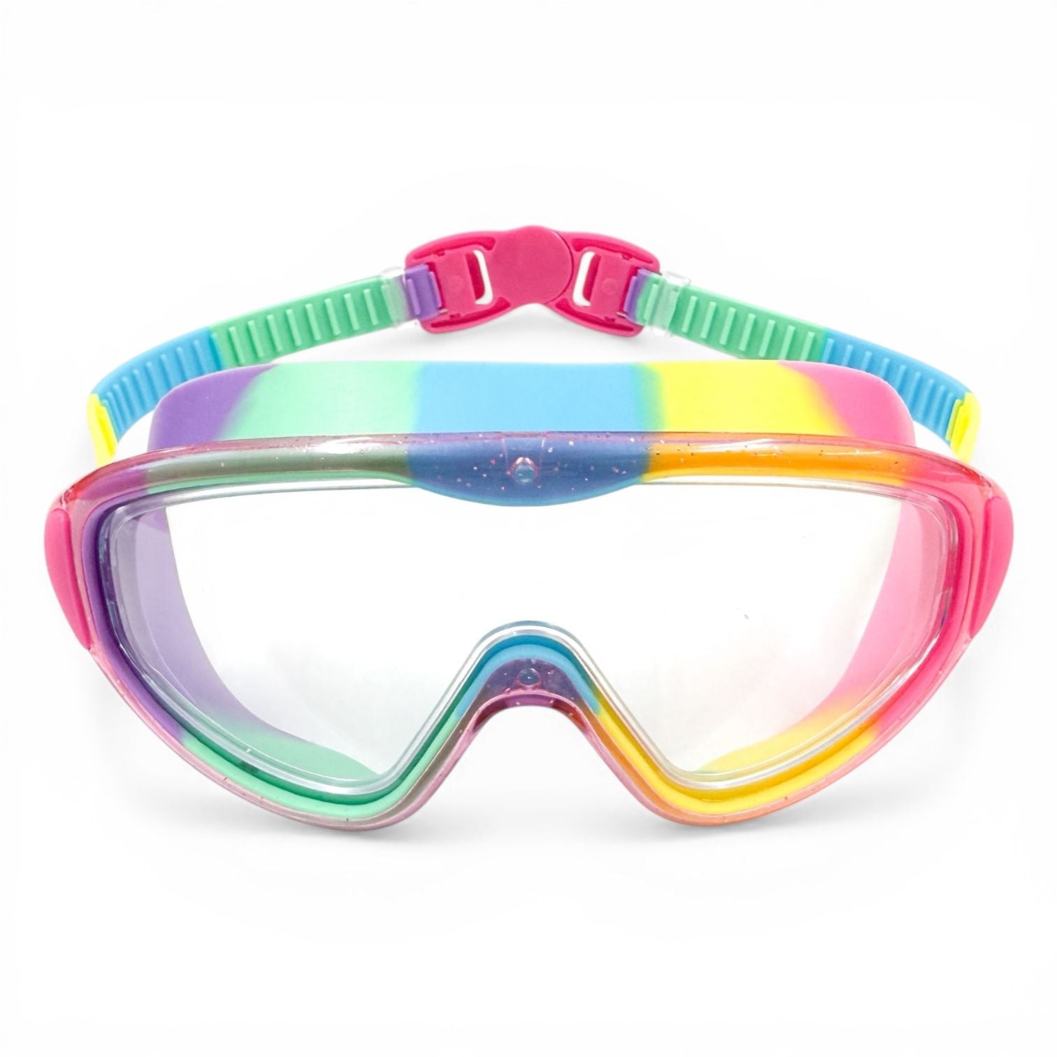 H2O Life Kids' Sparkle Swim Mask - Pink Rainbow