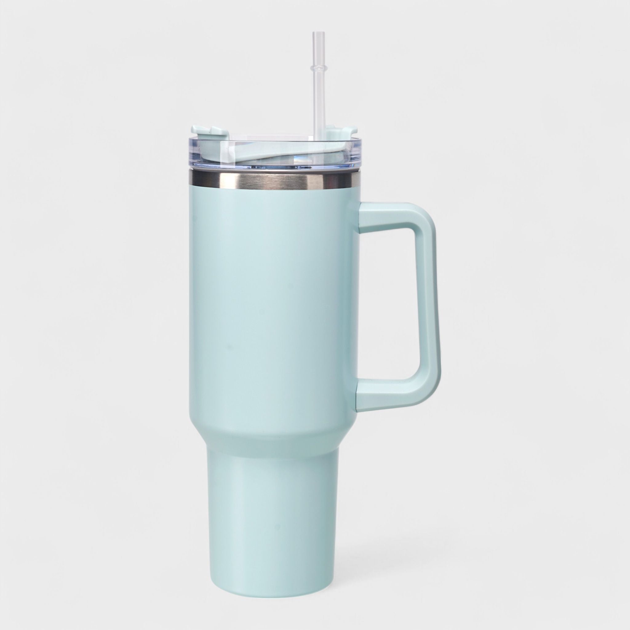Orly Maison - 40oz Stainless Steel Insulated Tumbler with Handle and Straw Lid
