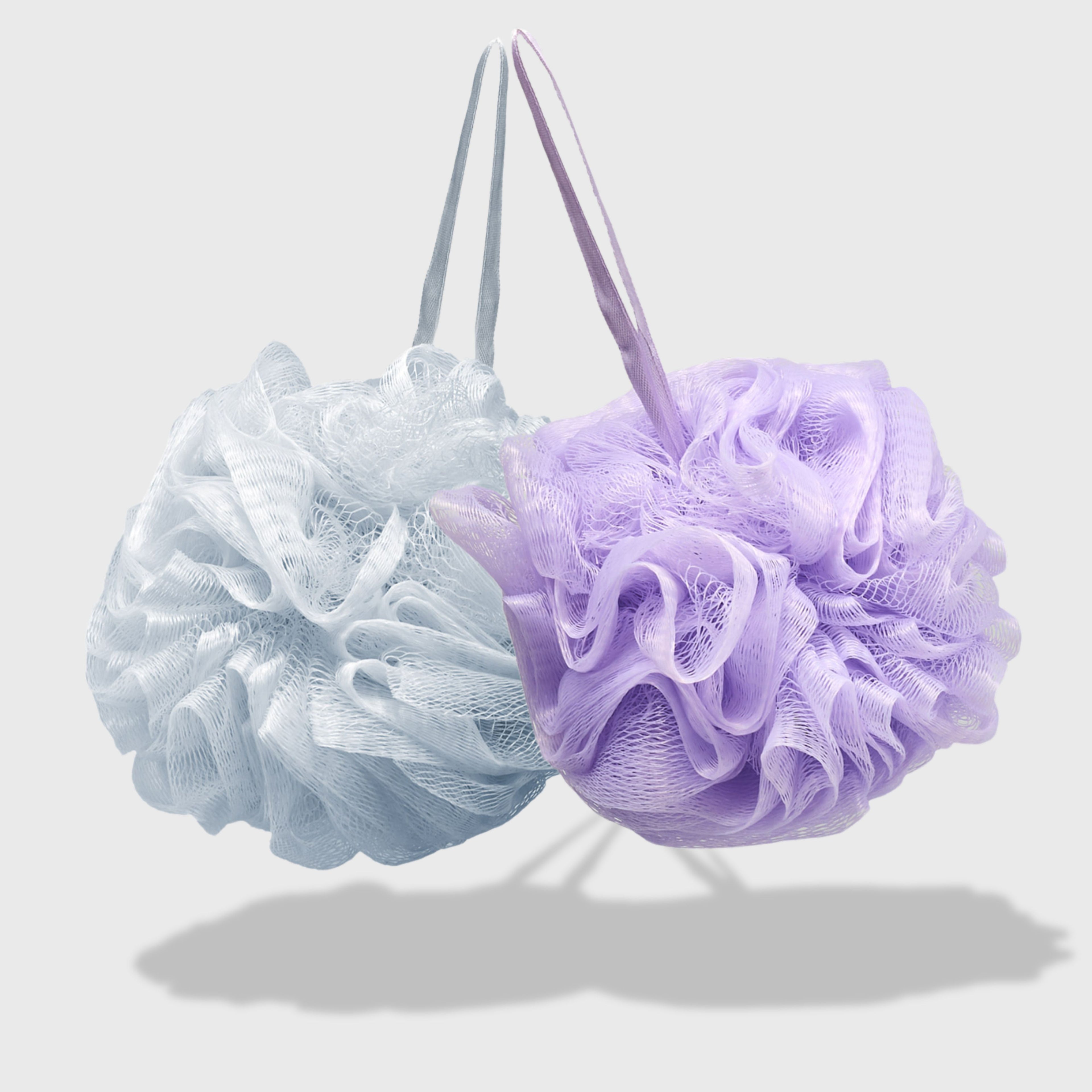 Spa Essentials Bath Loofahs - Shower Poufs