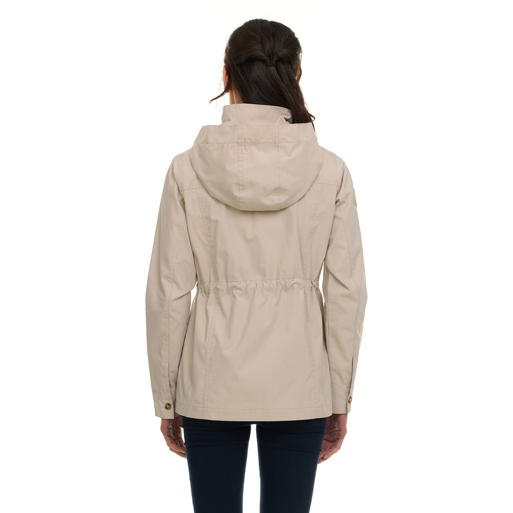 Canada Weather Gear Women's Safari Rain Jacket – Lightweight Water-Resistant Utility Jacket with Hood