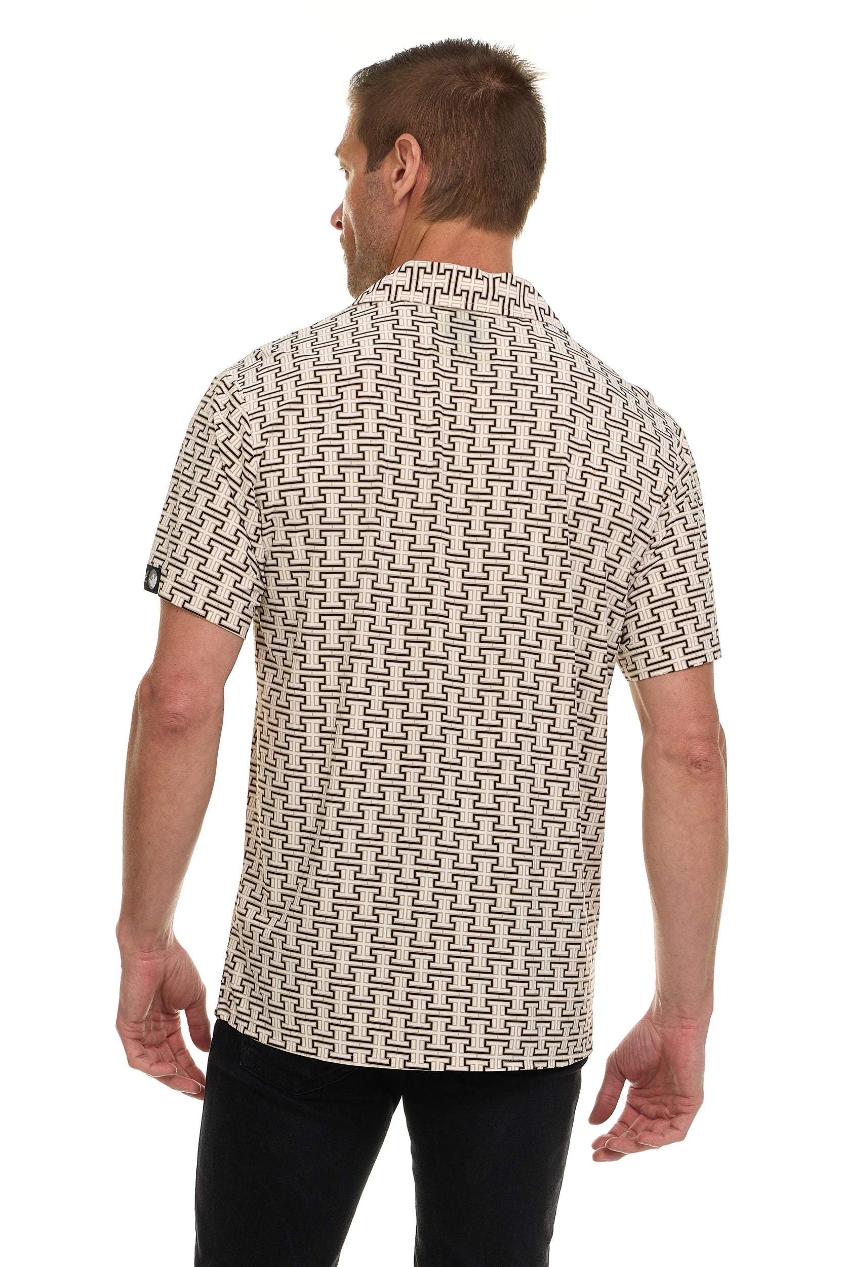 Canada Weather Gear Men’s Short Sleeve Shirt – 4-Way Super Stretch, Wrinkle-Resistant, Travel Friendly, Moisture-Wicking