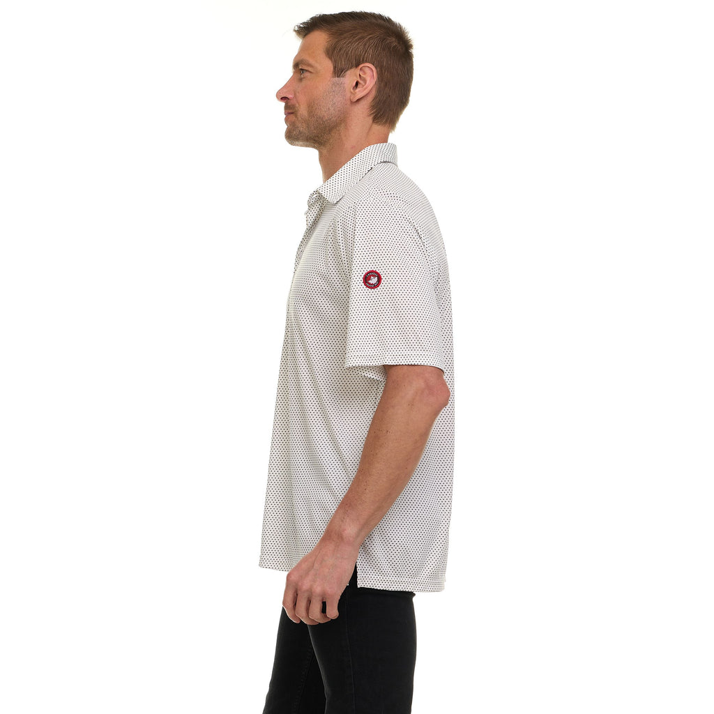 Canada Weather Gear Men's Performance Polo Shirt – Moisture-Wicking, Lightweight & Breathable Golf or Casual Shirt
