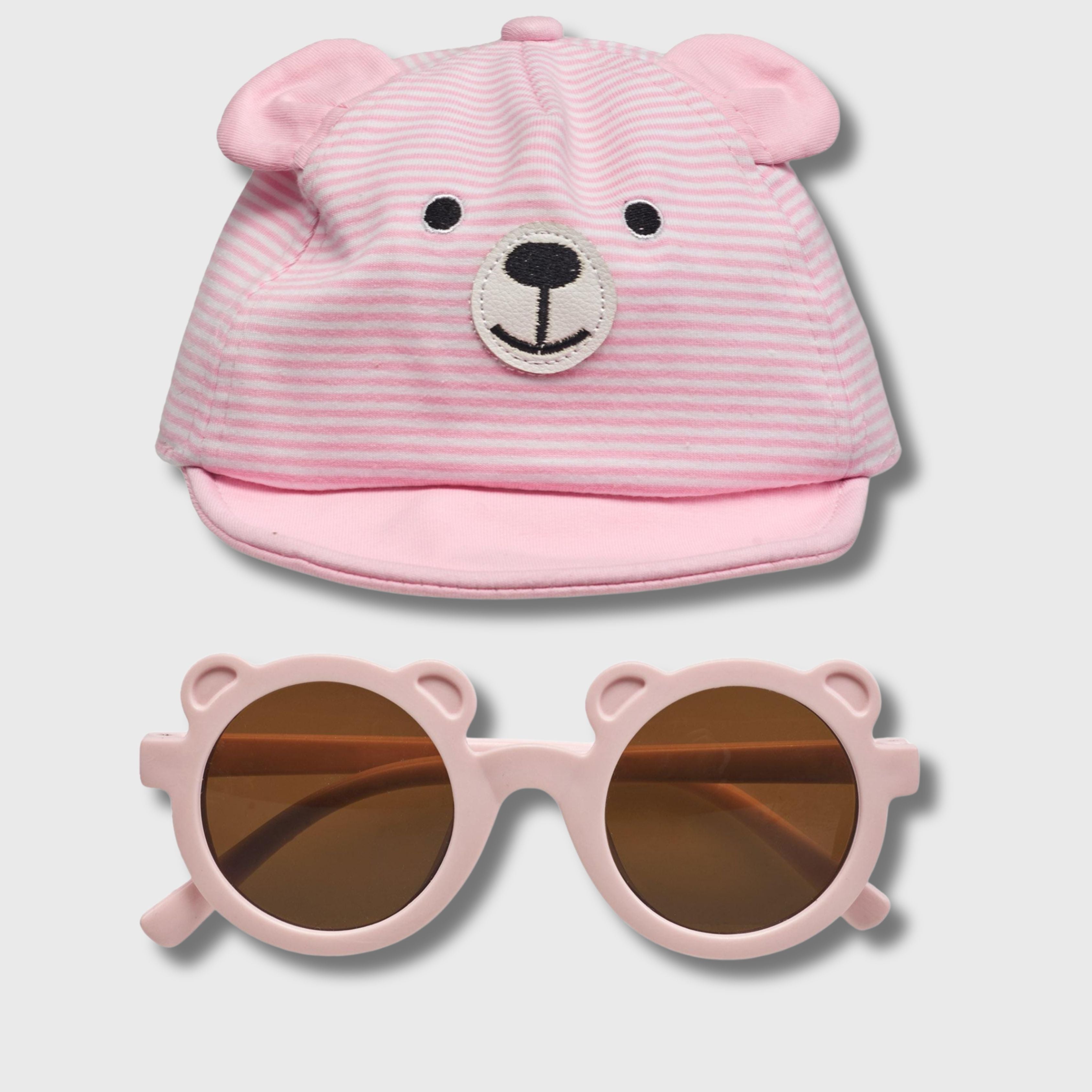 Wander & Dream Infant Bear Hat & Sunglasses Set for Boys & Girls (Infants)