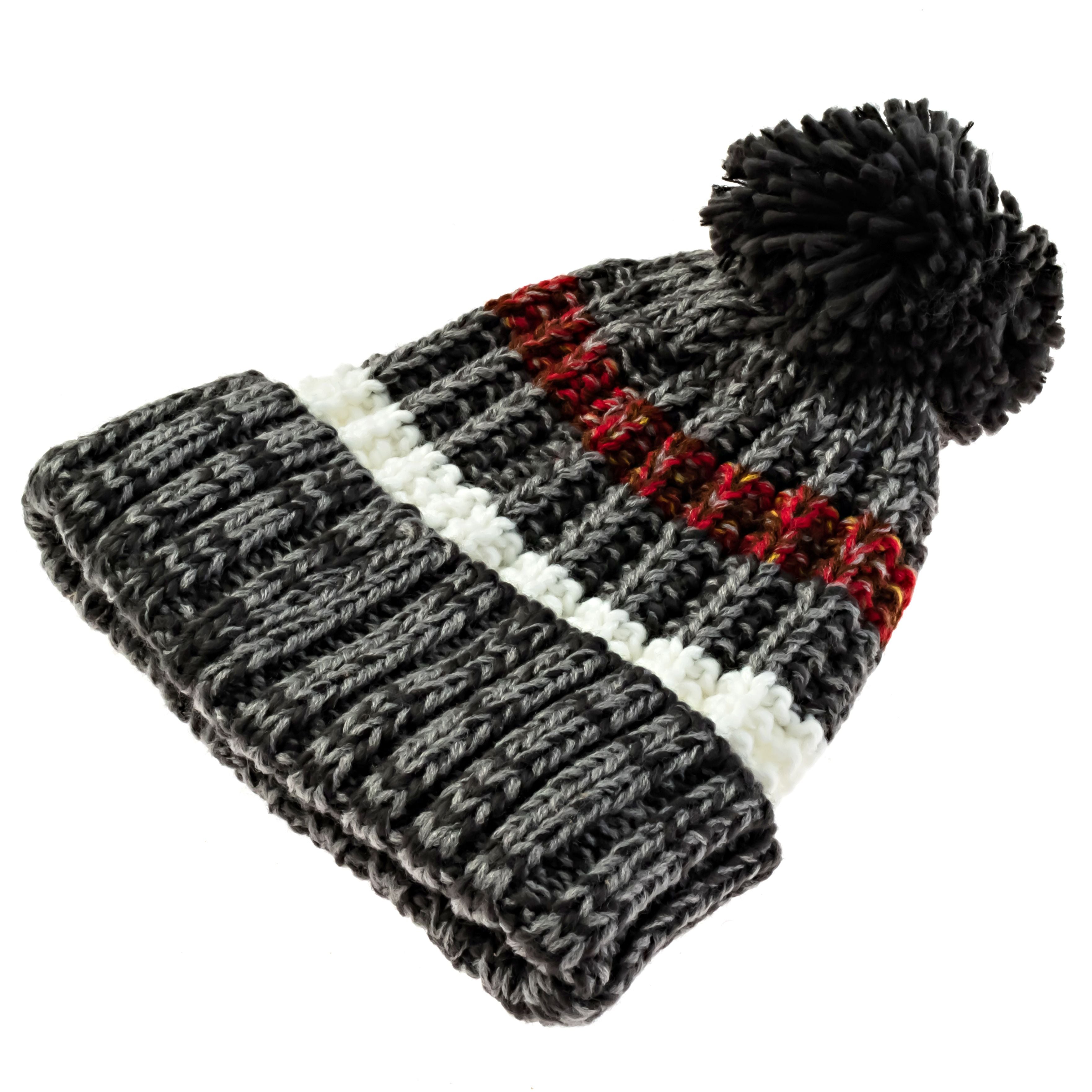 French Connection Cozy and Stylish Pom Pom Beanie