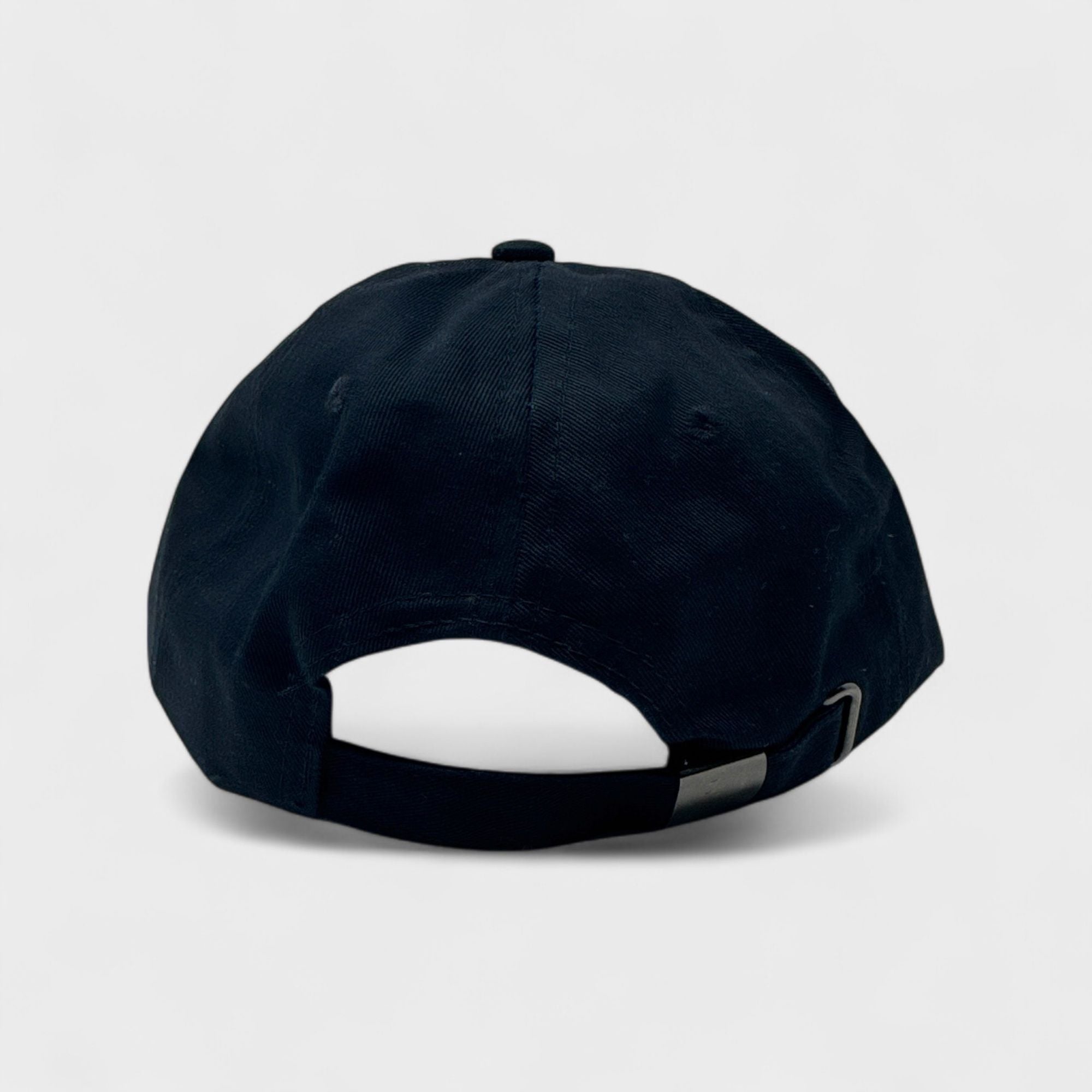 French Connection Men's Classic Black Baseball Cap - Adjustable Fit, Premium Cotton, Casual Everyday Style