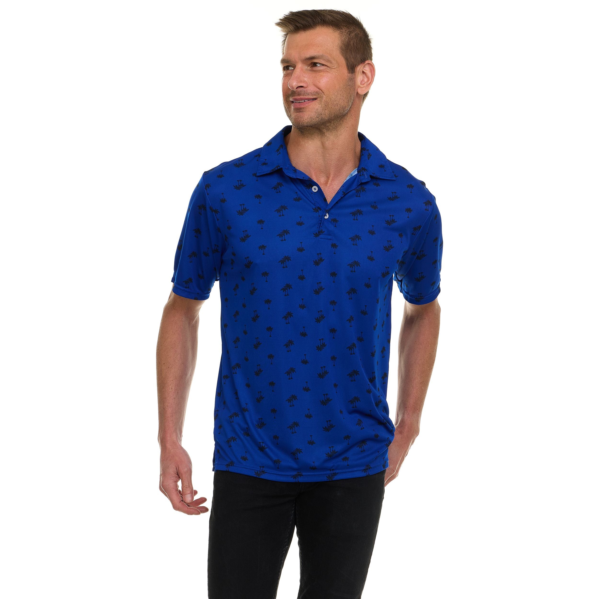 Canada Weather Gear Men's Performance Polo Shirt – Moisture-Wicking, Lightweight & Breathable Golf or Casual Shirt