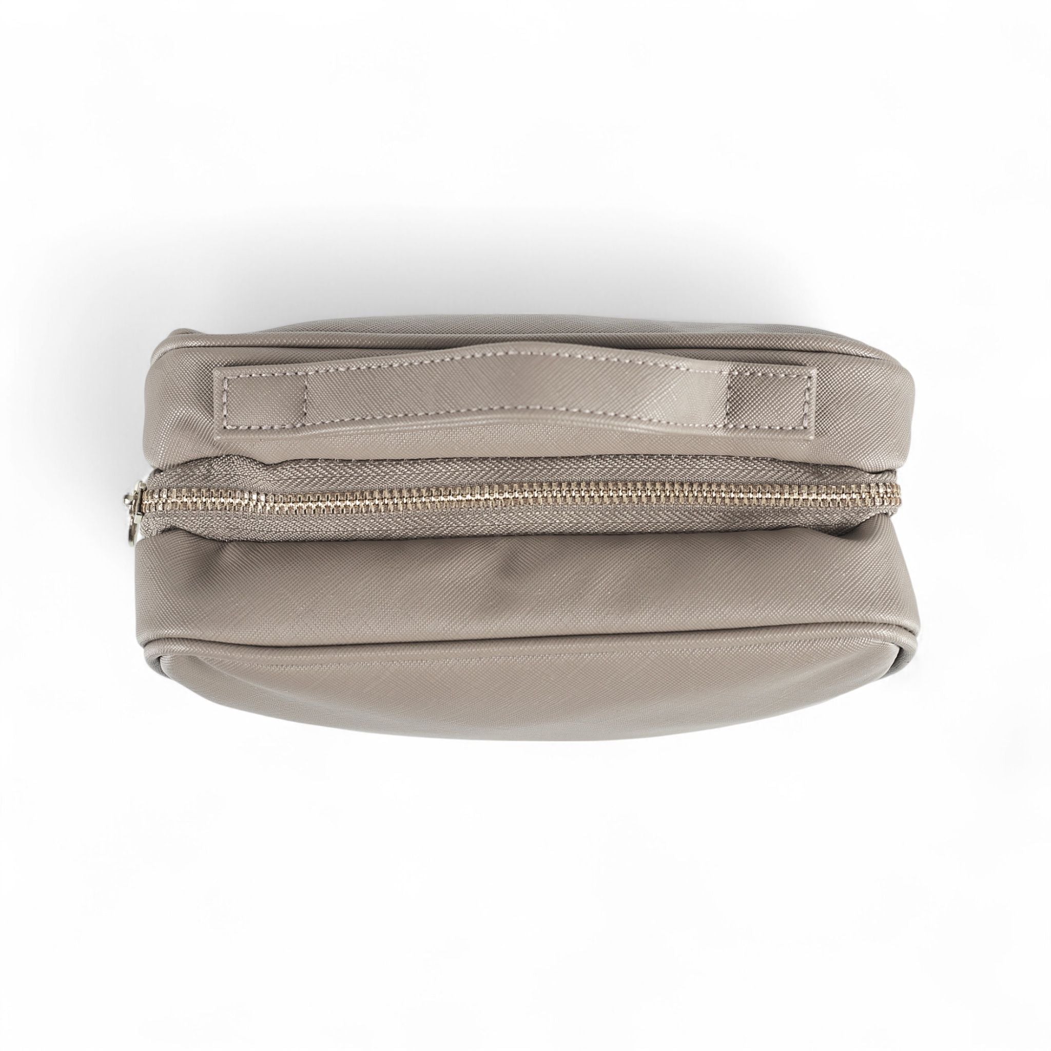 French Connection Travel Organizer Pouch – Luxe Double-Zip Toiletry & Tech Case with Handle