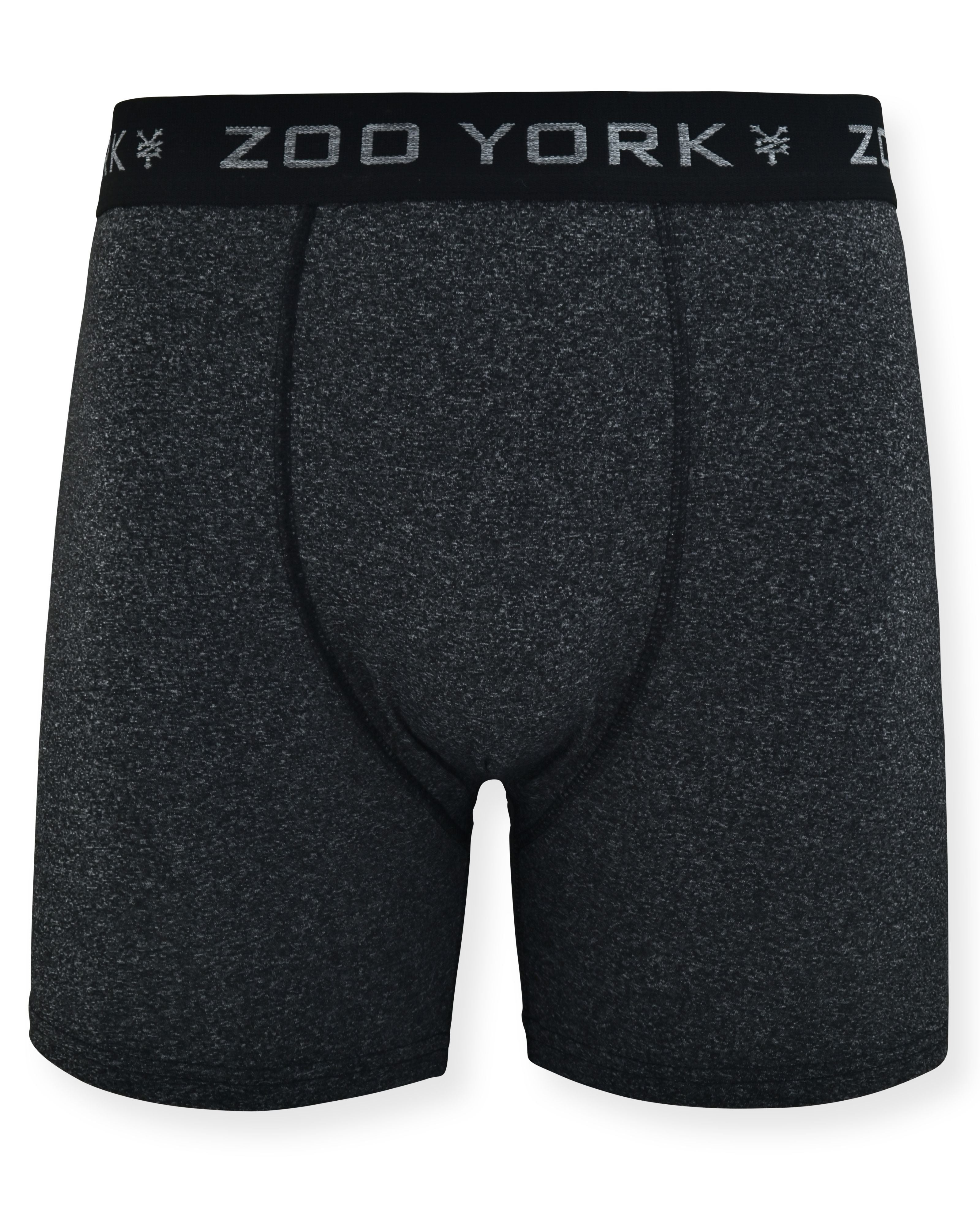 Zoo York Men's 4-Pack 360 Stretch Boxer Briefs - Printed & Solid Color Premium Underwear for Men