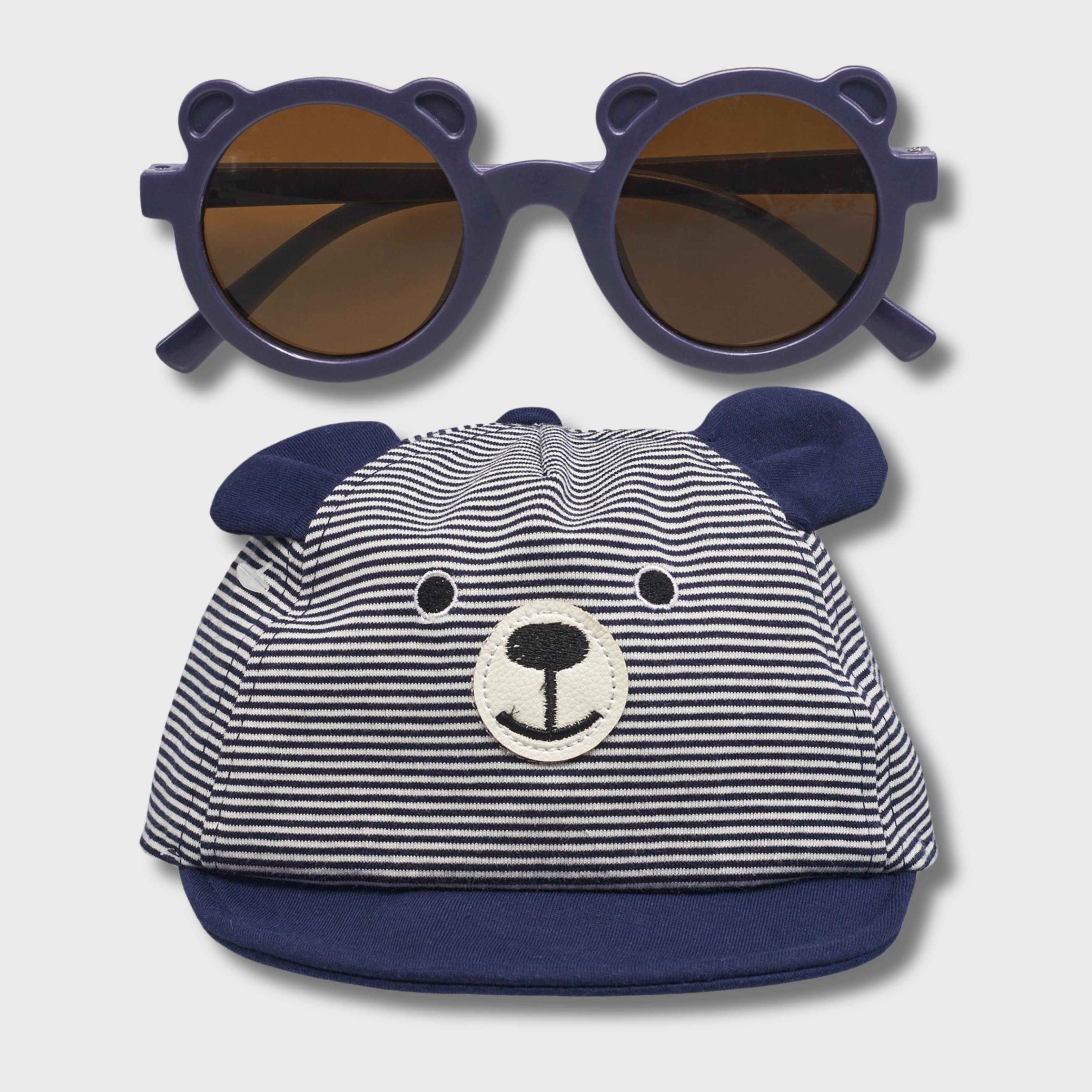 Wander & Dream Infant Bear Hat & Sunglasses Set for Boys & Girls (Infants)