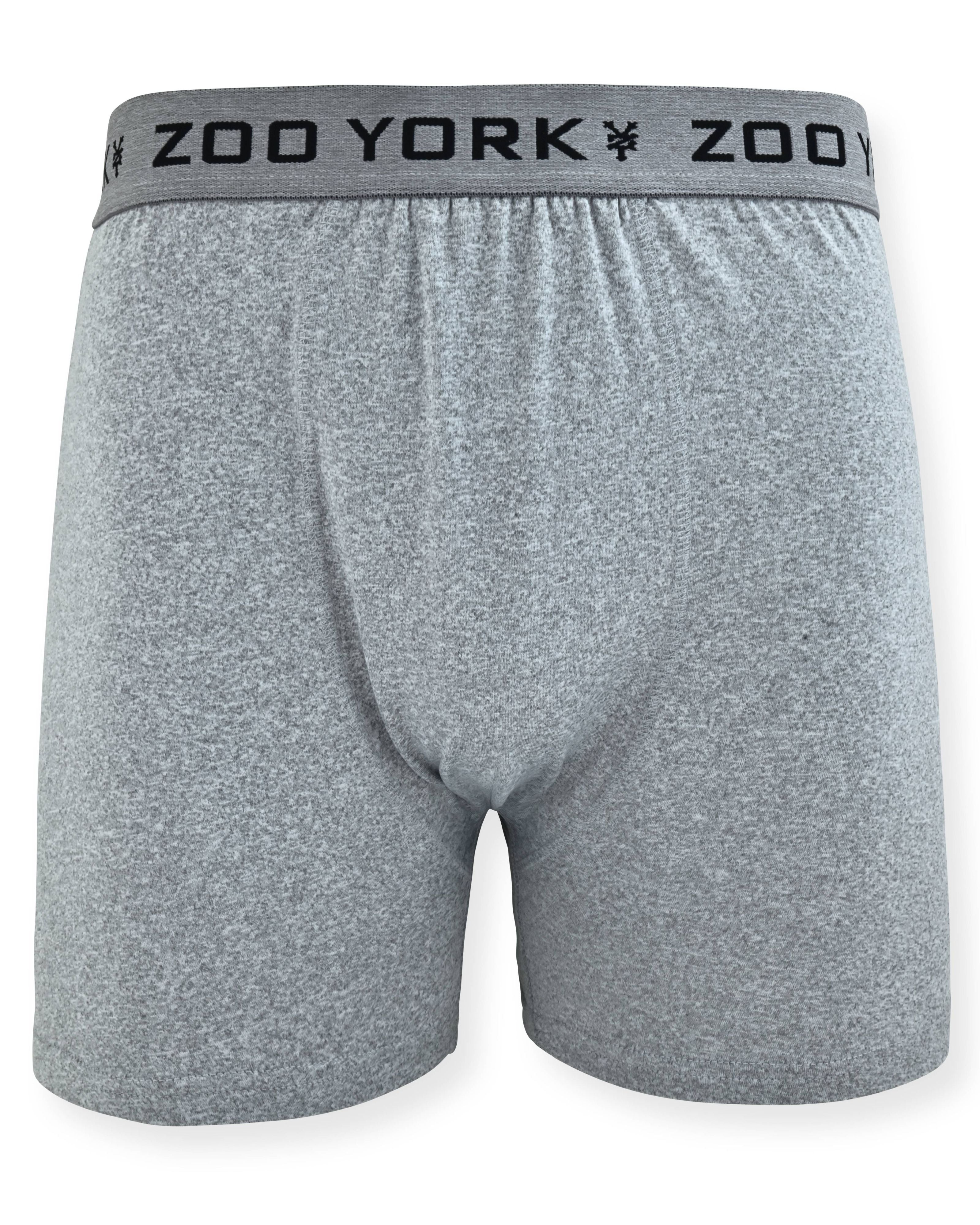 Zoo York Men's 4-Pack 360 Stretch Boxer Briefs - Printed & Solid Color Premium Underwear for Men