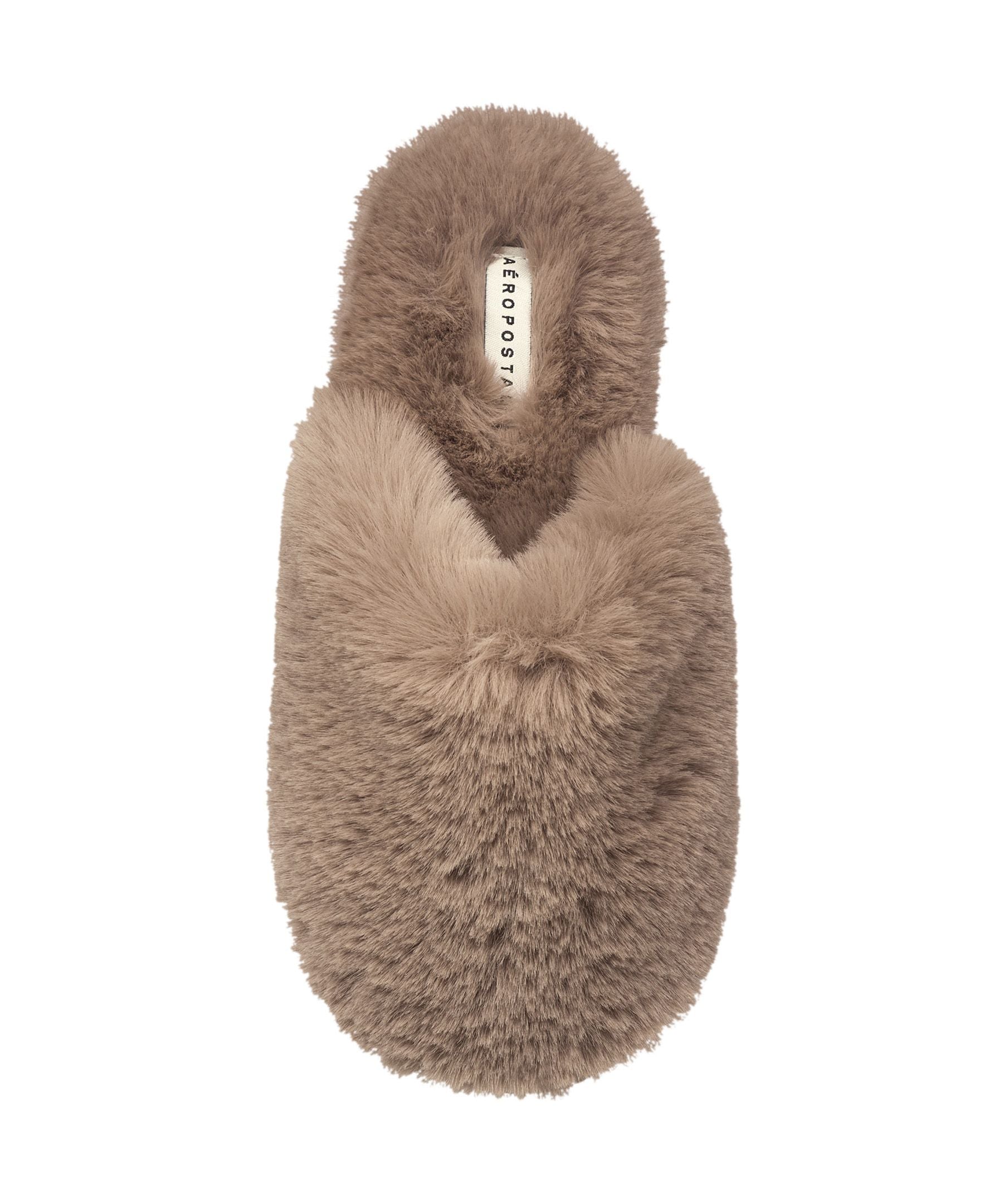 Aeropostale Women's Fuzzy Slippers with Cushioned Comfort