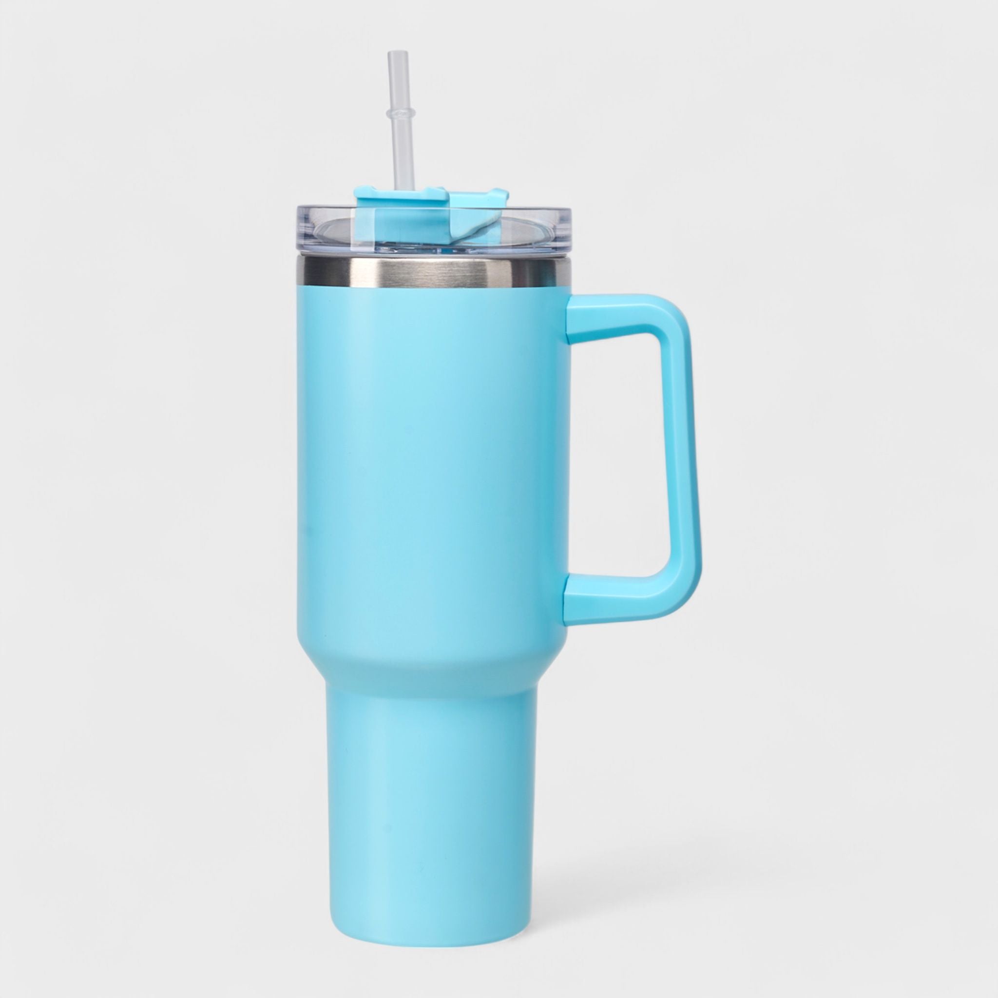 Orly Maison - 40oz Stainless Steel Insulated Tumbler with Handle and Straw Lid