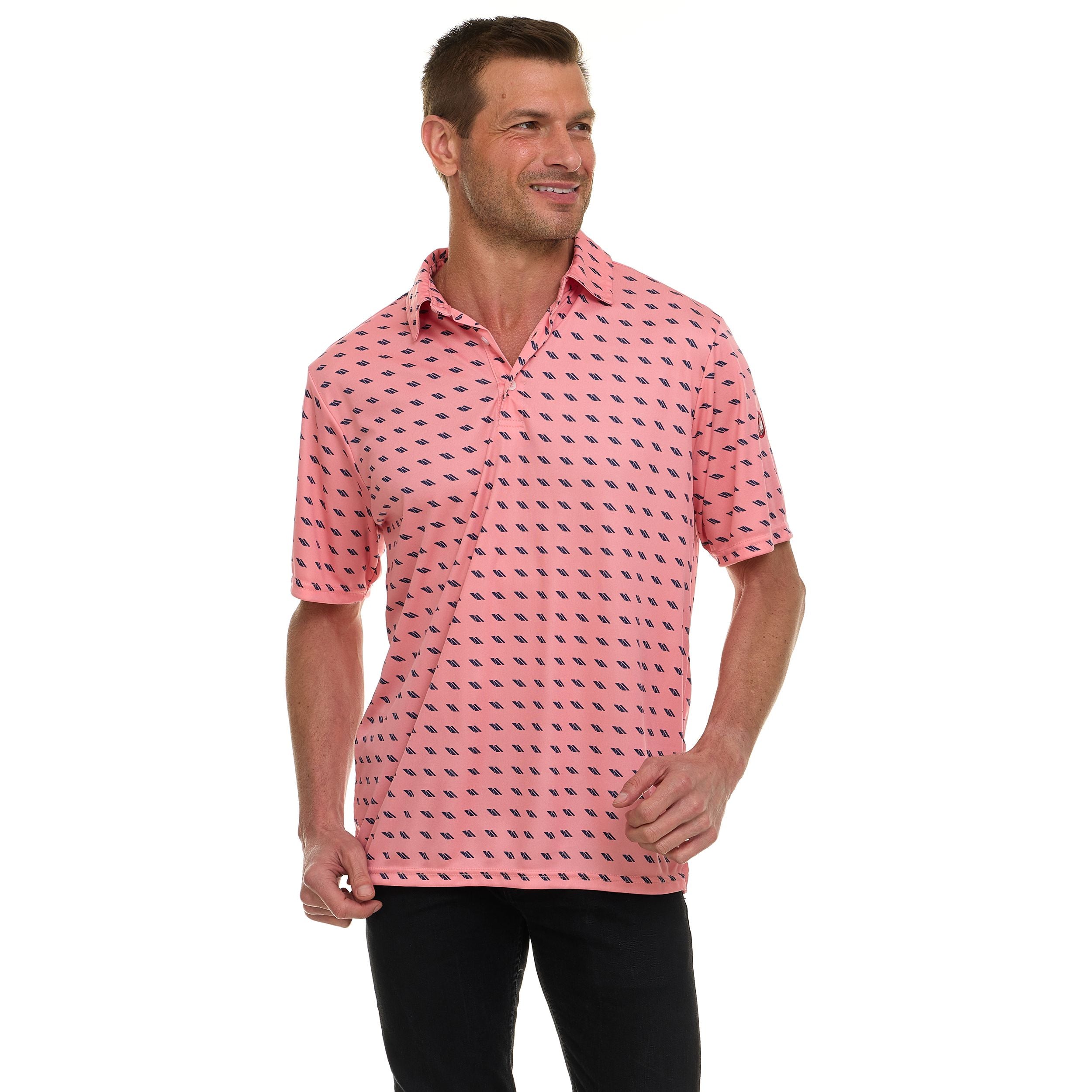 Canada Weather Gear Men's Performance Polo Shirt – Moisture-Wicking, Lightweight & Breathable Golf or Casual Shirt