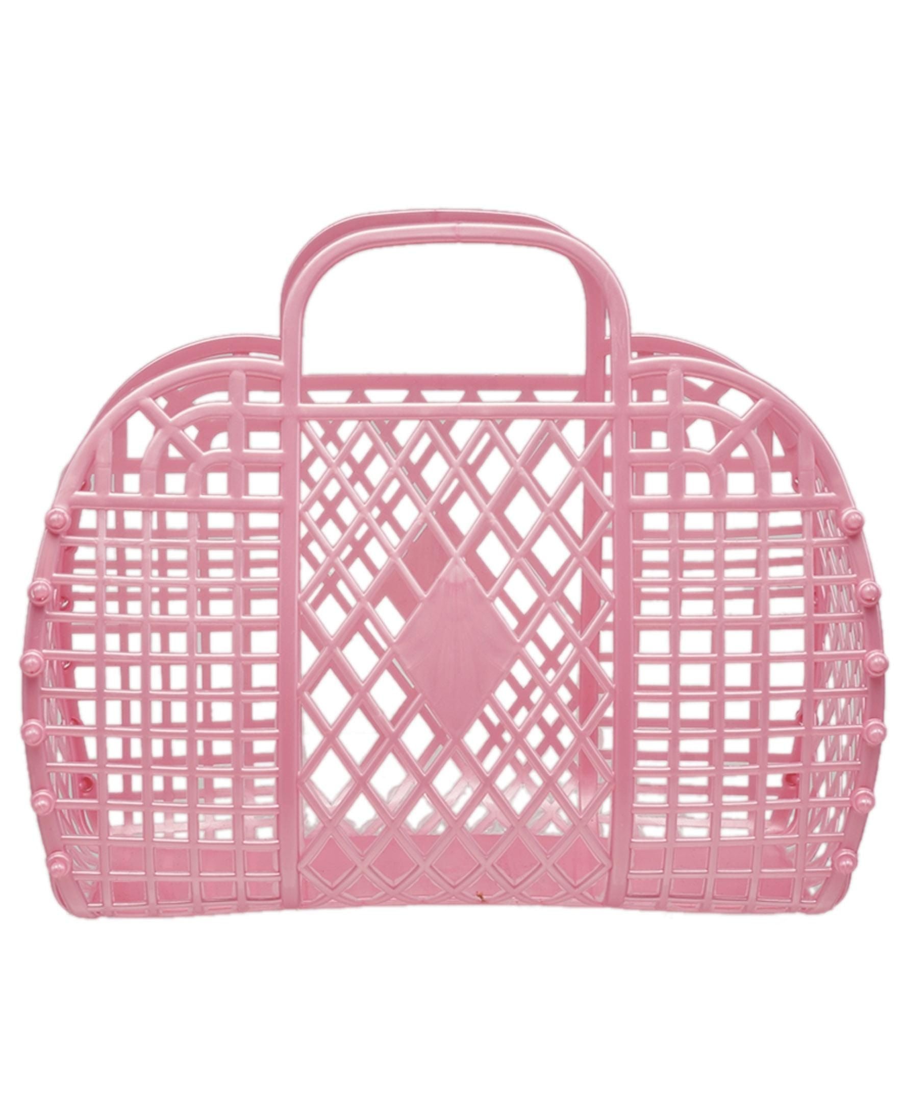 A Little Obsessed Kid's Jelly Tote Bag With Charms for Girls (Youth)