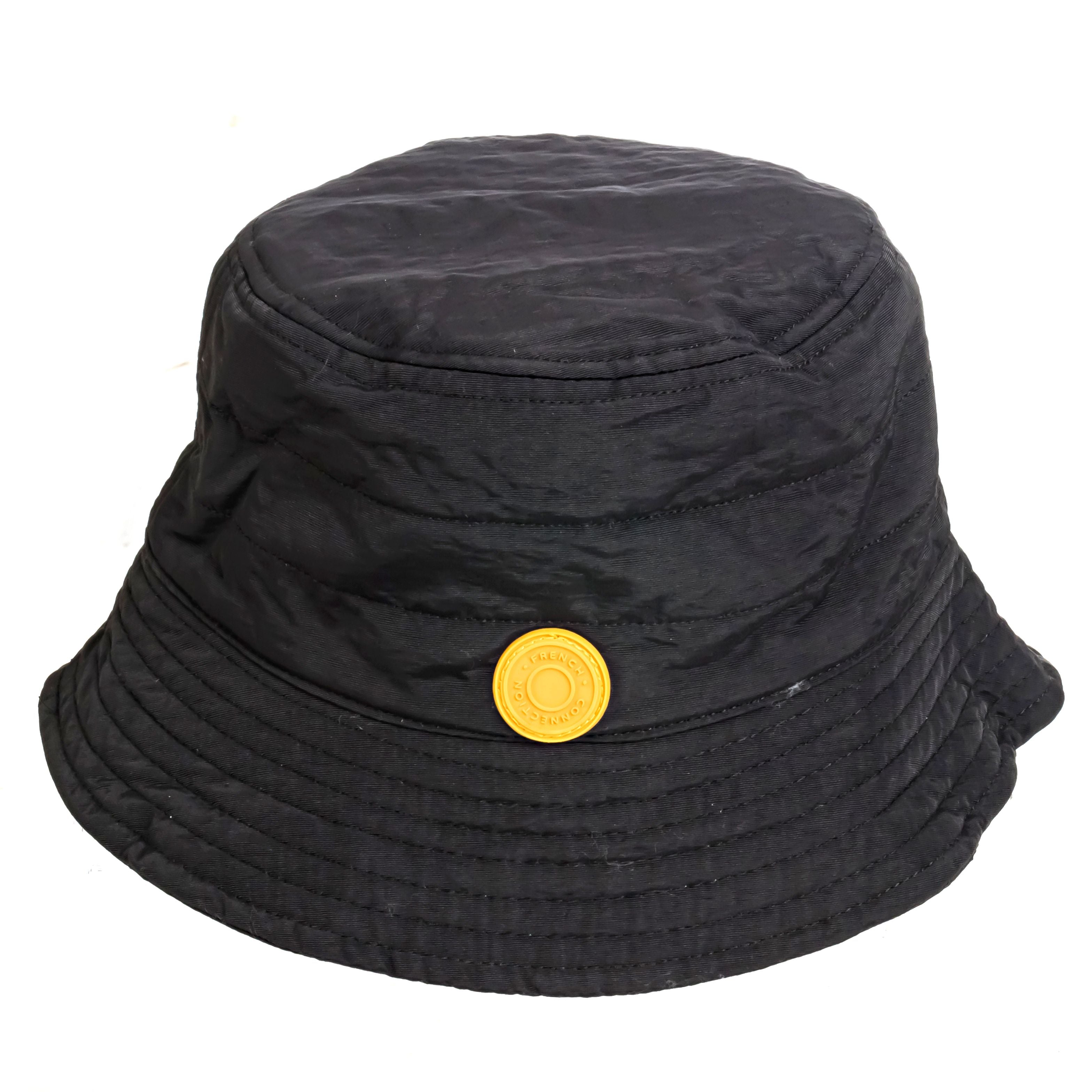 French Connection Adult Puffer Bucket Hat