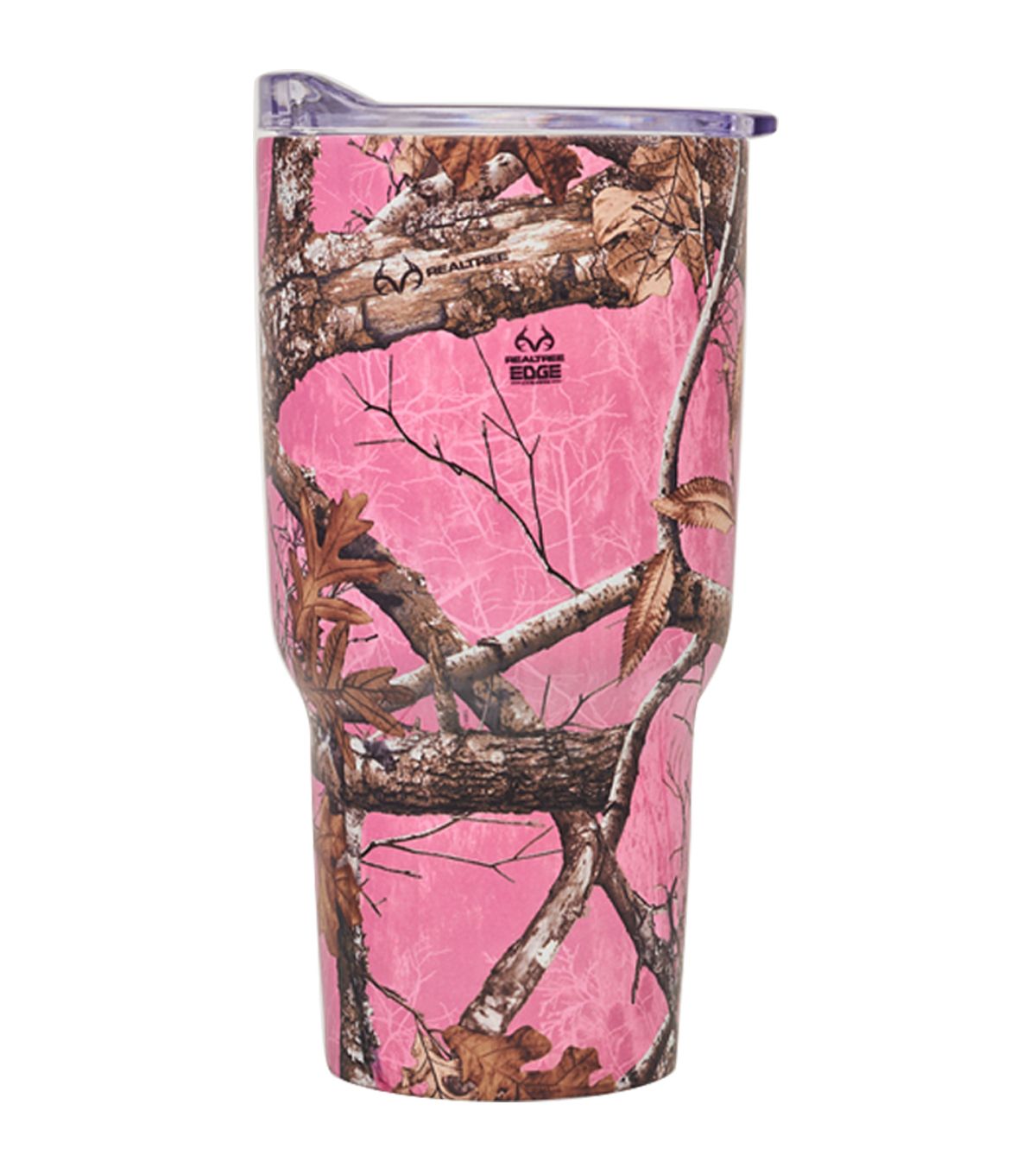 Realtree 30oz Stainless Steel Double Wall Vacuum Sealed Tumbler with Push Lid