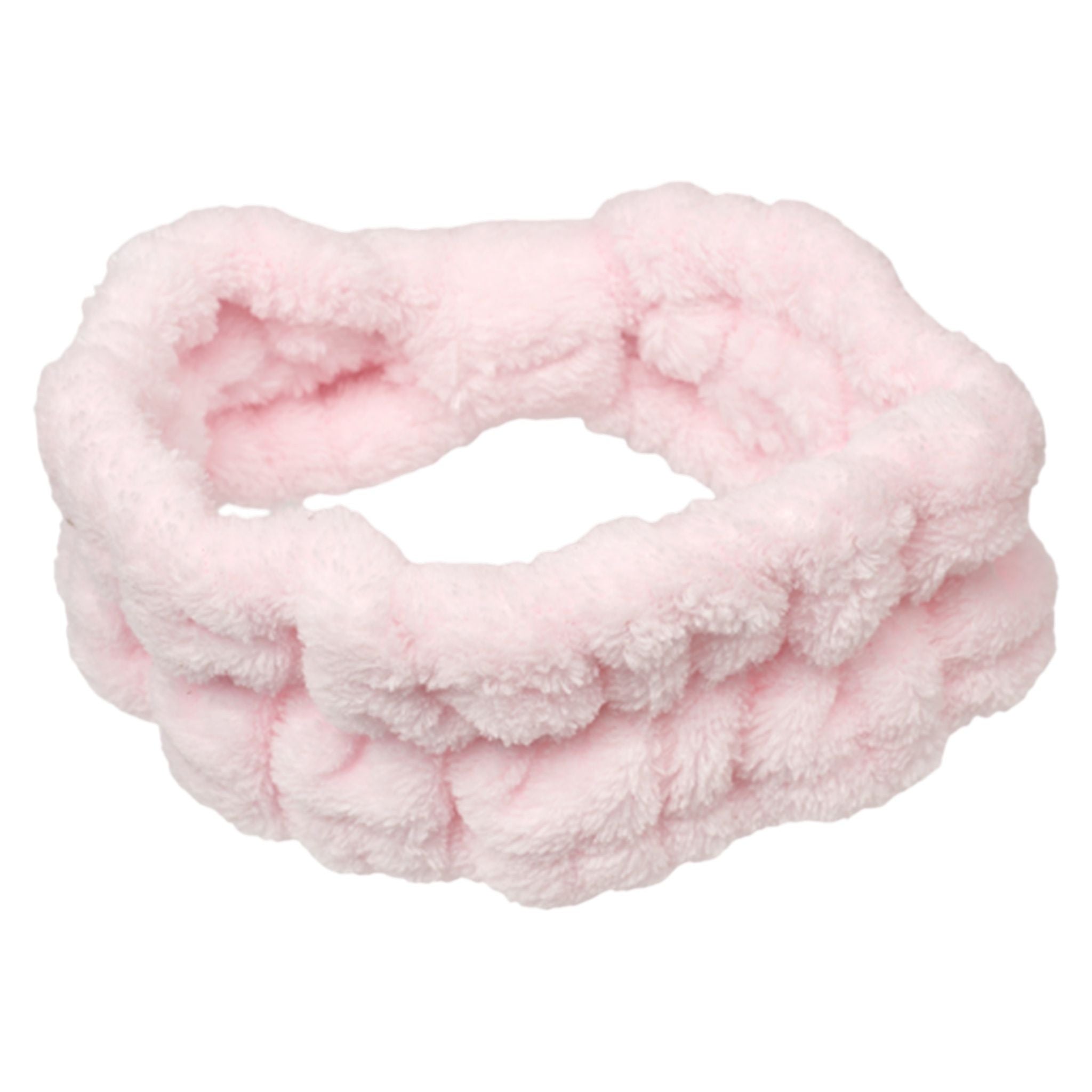 Spa Essentials 2-Pack Plush Spa Headbands – Ultra-Soft Stretch Fleece Facial Hair Bands for Women – Ideal for Makeup, Skincare, and Bath