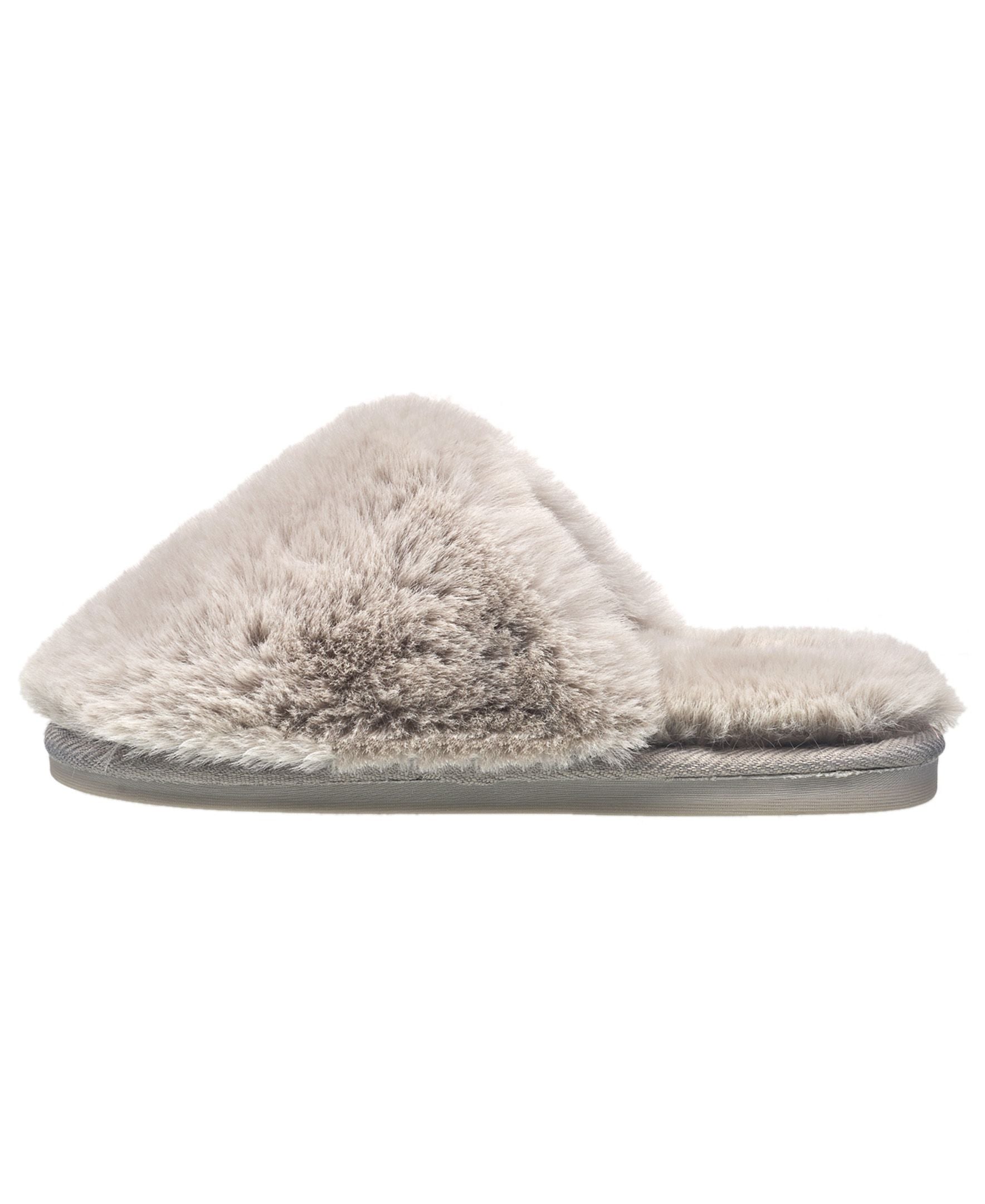 Aeropostale Women's Fuzzy Slippers with Cushioned Comfort