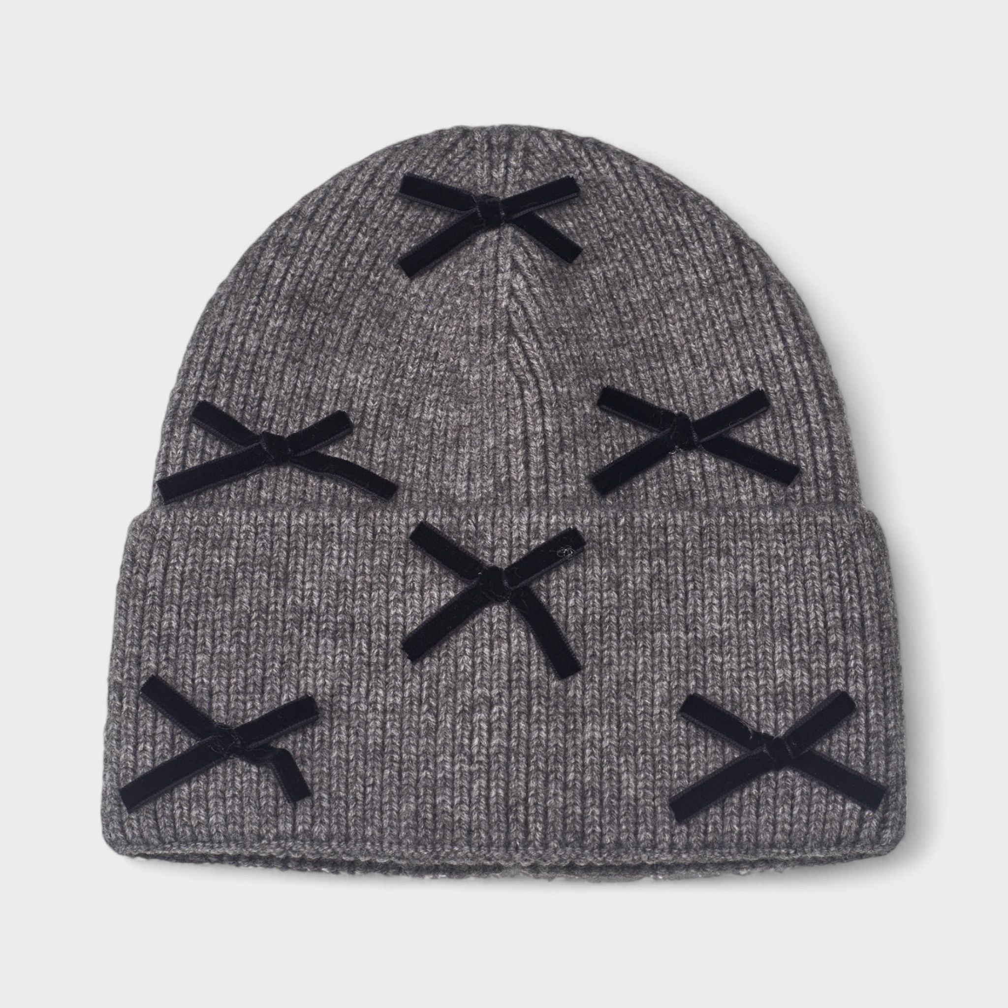A Little Obsessed Women's Multi Bow Knit Beanie