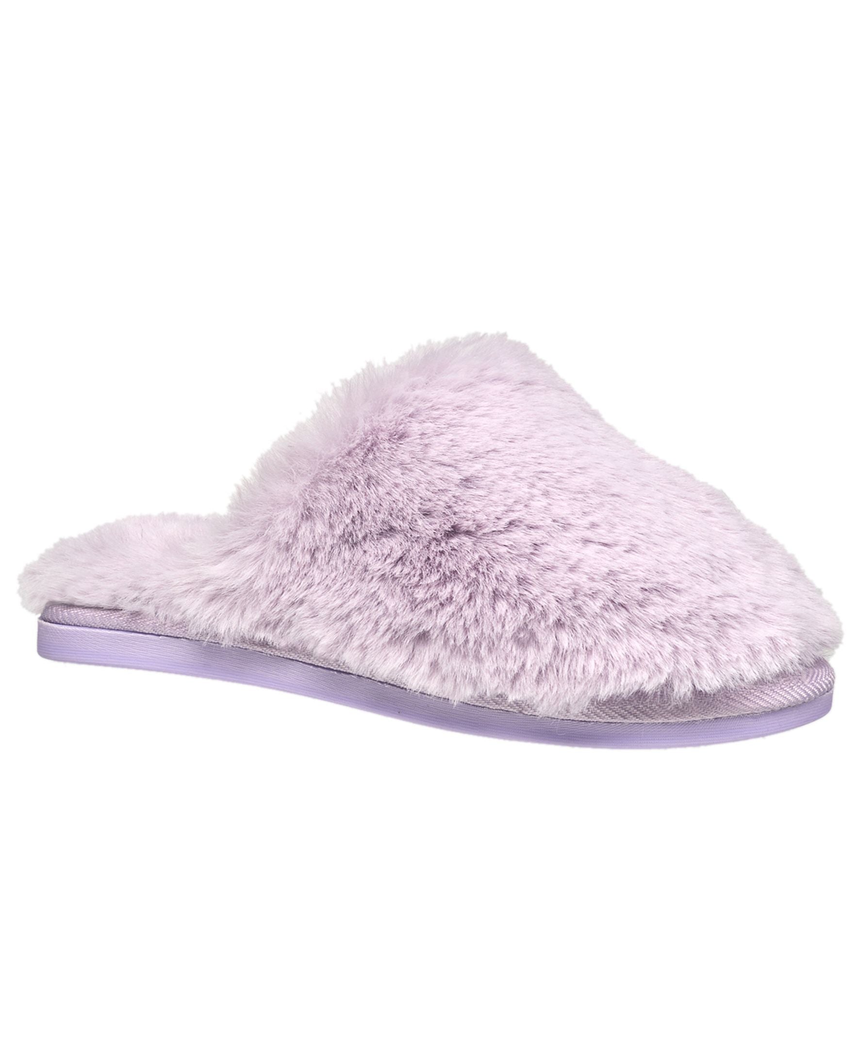 Aeropostale Women's Fuzzy Slippers with Cushioned Comfort