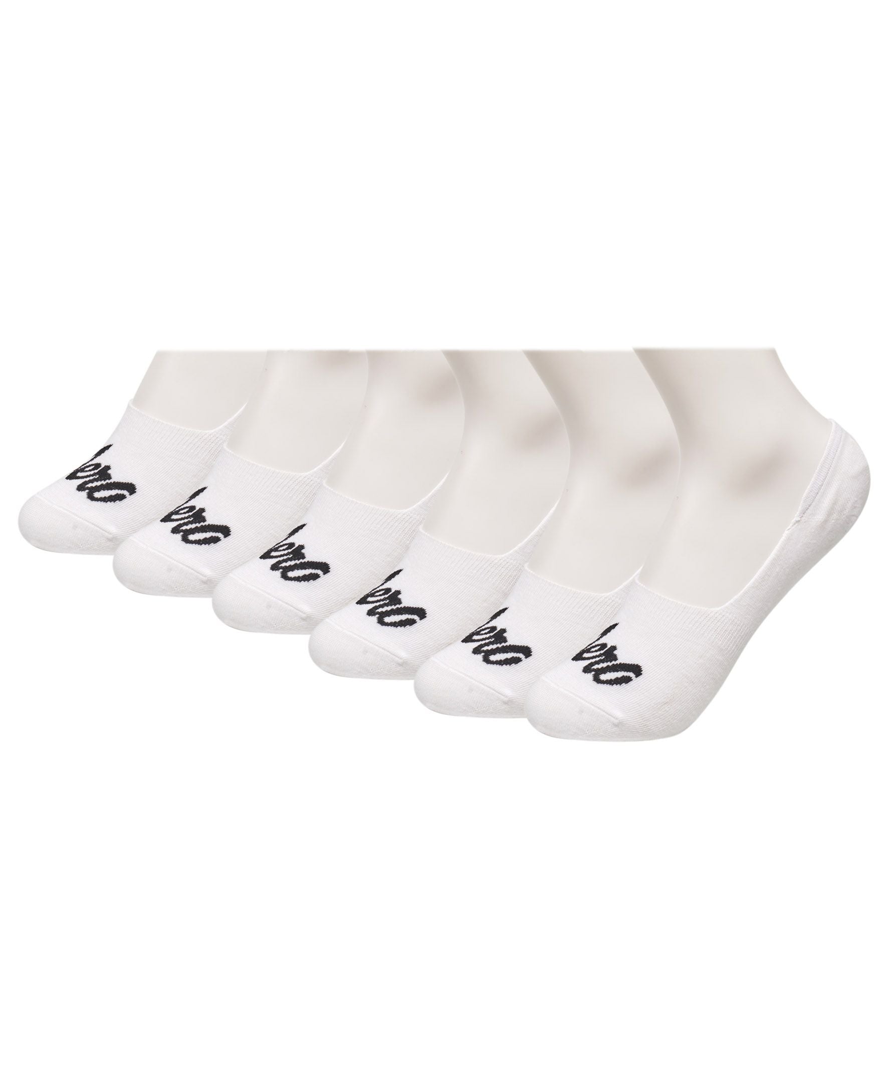 Aeropostale Women's Sneaker Liner Socks - 6 Pack