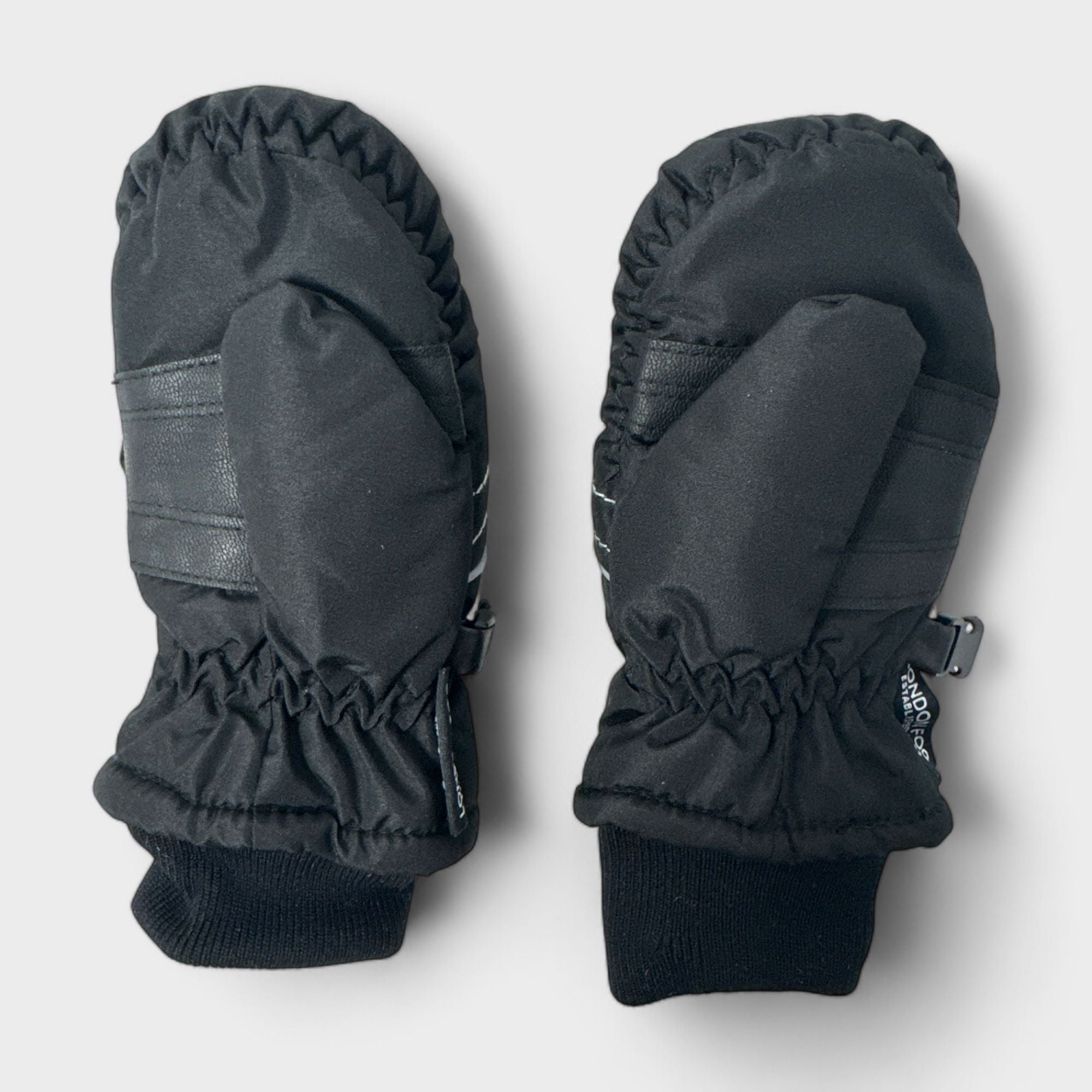 London Fog Ski Mittens for Boys  -  Warm Winter Mittens -  Insulated and Waterproof Gloves for Cold Weather